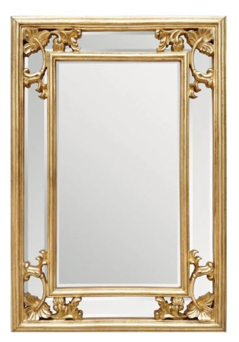 Casa Padrino Baroque wall mirrors Gold H 96 cm W 66 cm - Edel & Sumptuously - Golden Mirror