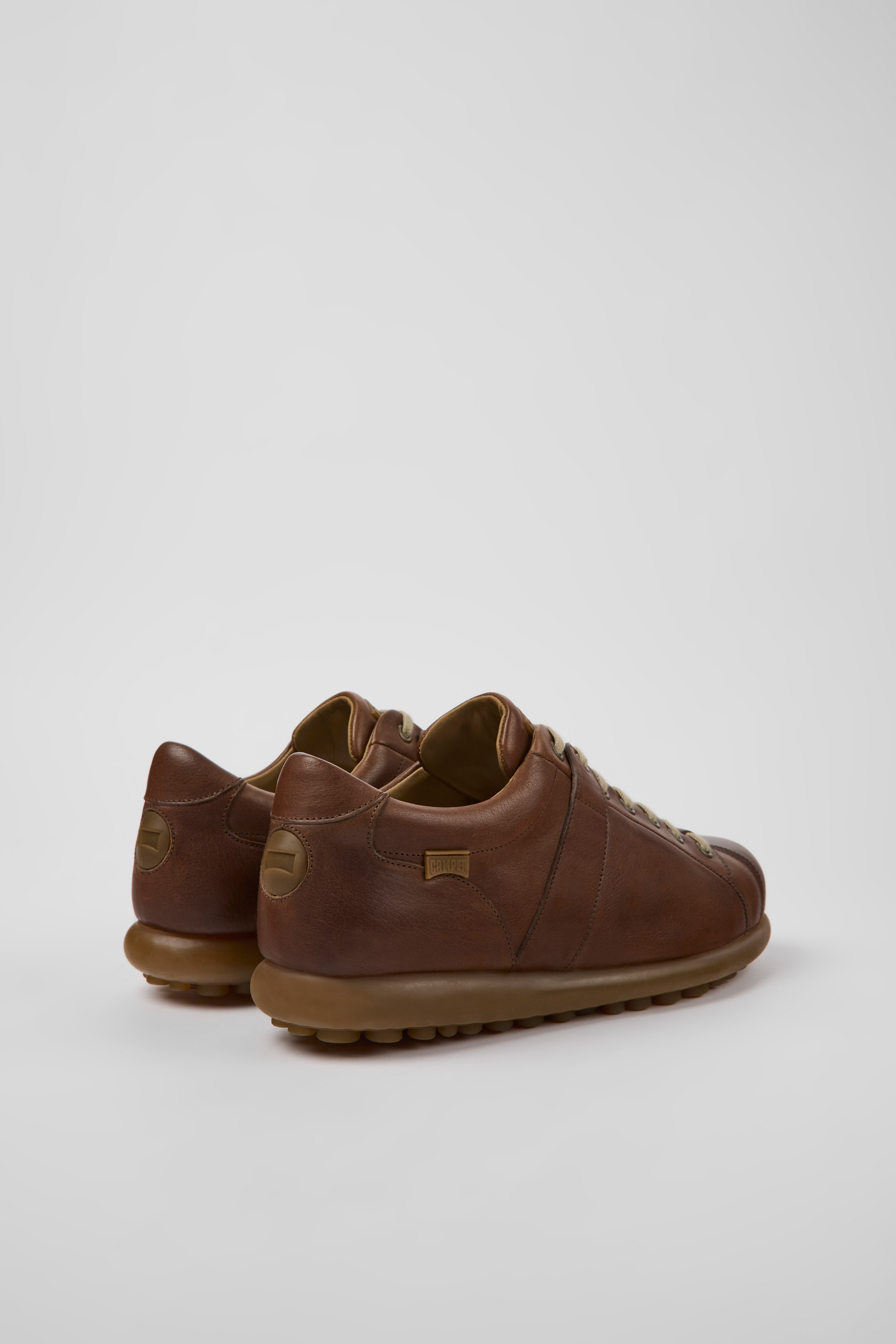 Pelotas - Light brown vegetable tanned leather shoes