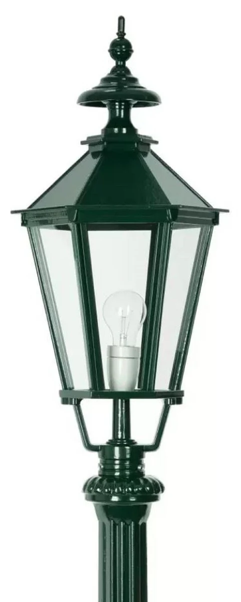 Casa Padrino linterna de jardín barroco 29 x 29 x A. 150 cm - Varios Colores - Lámpara de pie exterior elegante - Iluminación exterior nostálgica