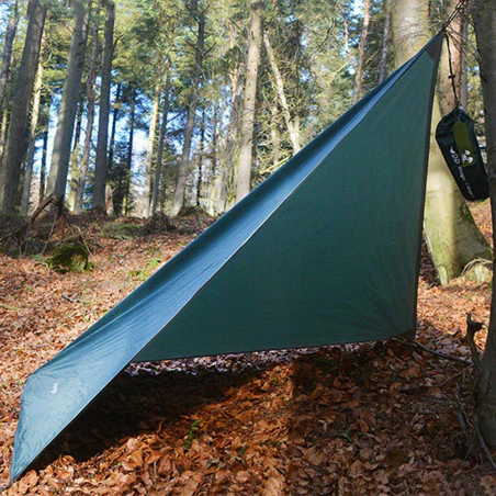 DD Hammocks Magic Carpet XL verde oliva - Suelo de bushcraft y camping