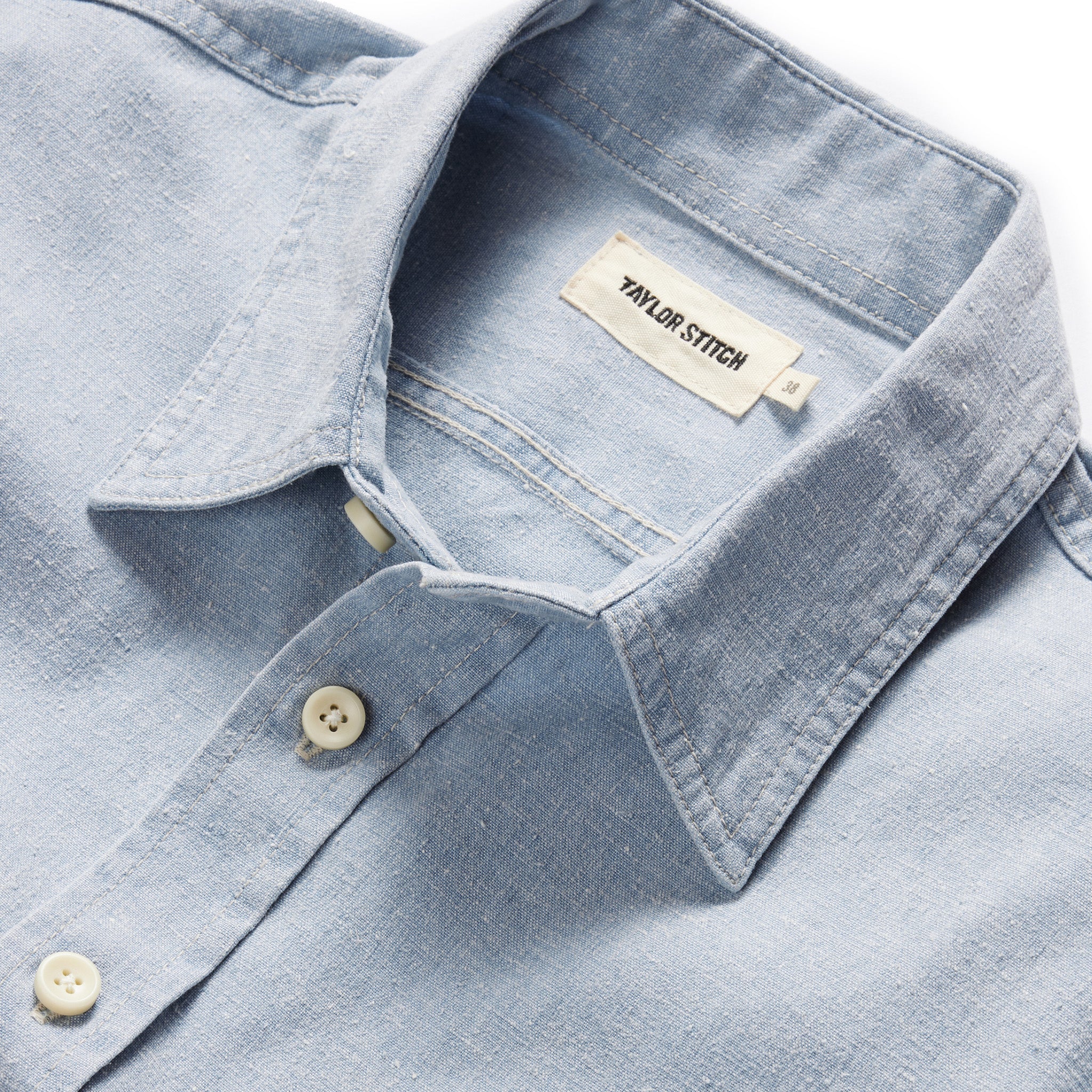 The Utility Shirt in Washed Indigo Boss Duck