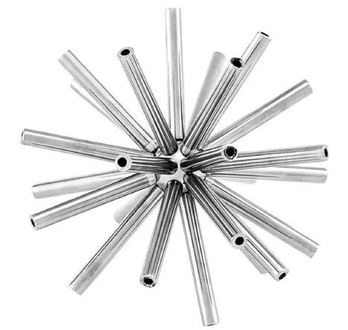 Casa Padrino conjunto de objetos de diseño de lujo estrellas plata - Decoración de Escritorio Moderna