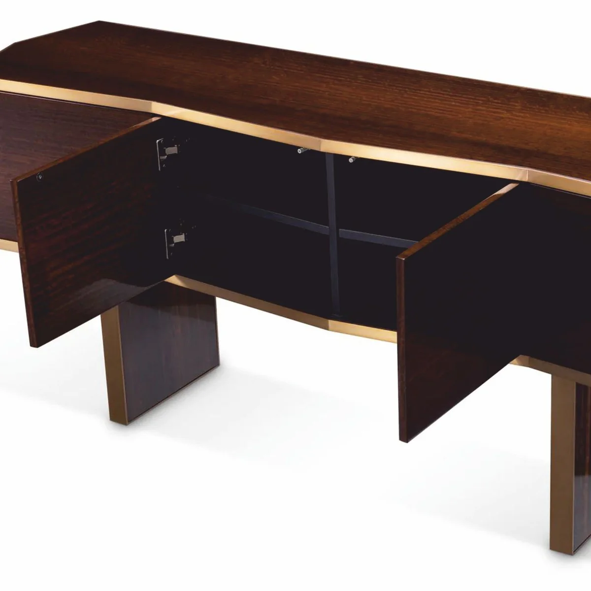 Casa Padrino Aparador de Lujo Marr¨®n / Lat¨®n 180,5 cm - Muebles de Hotel de Lujo