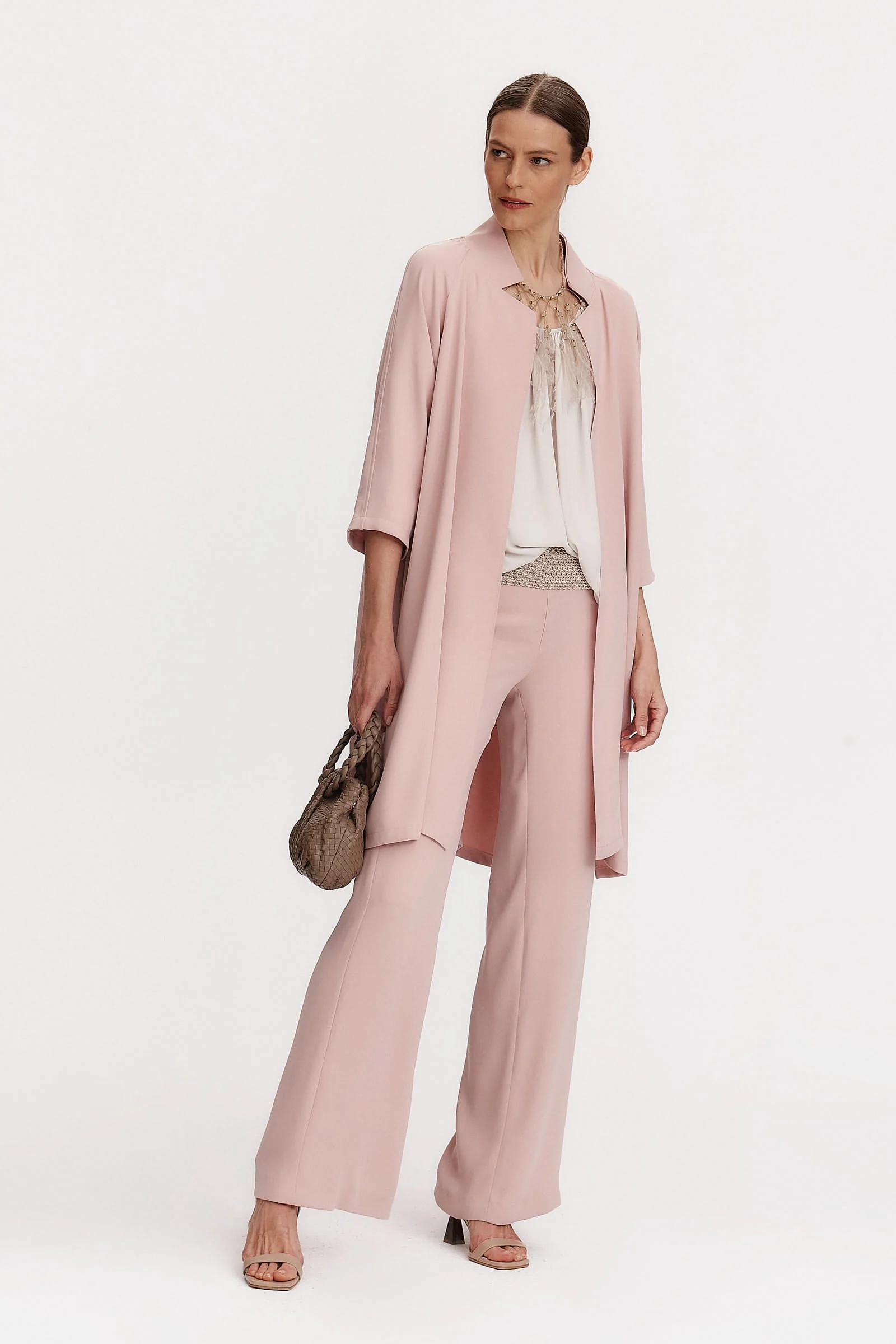 Rivera-spain Pantalón palazzo rosa