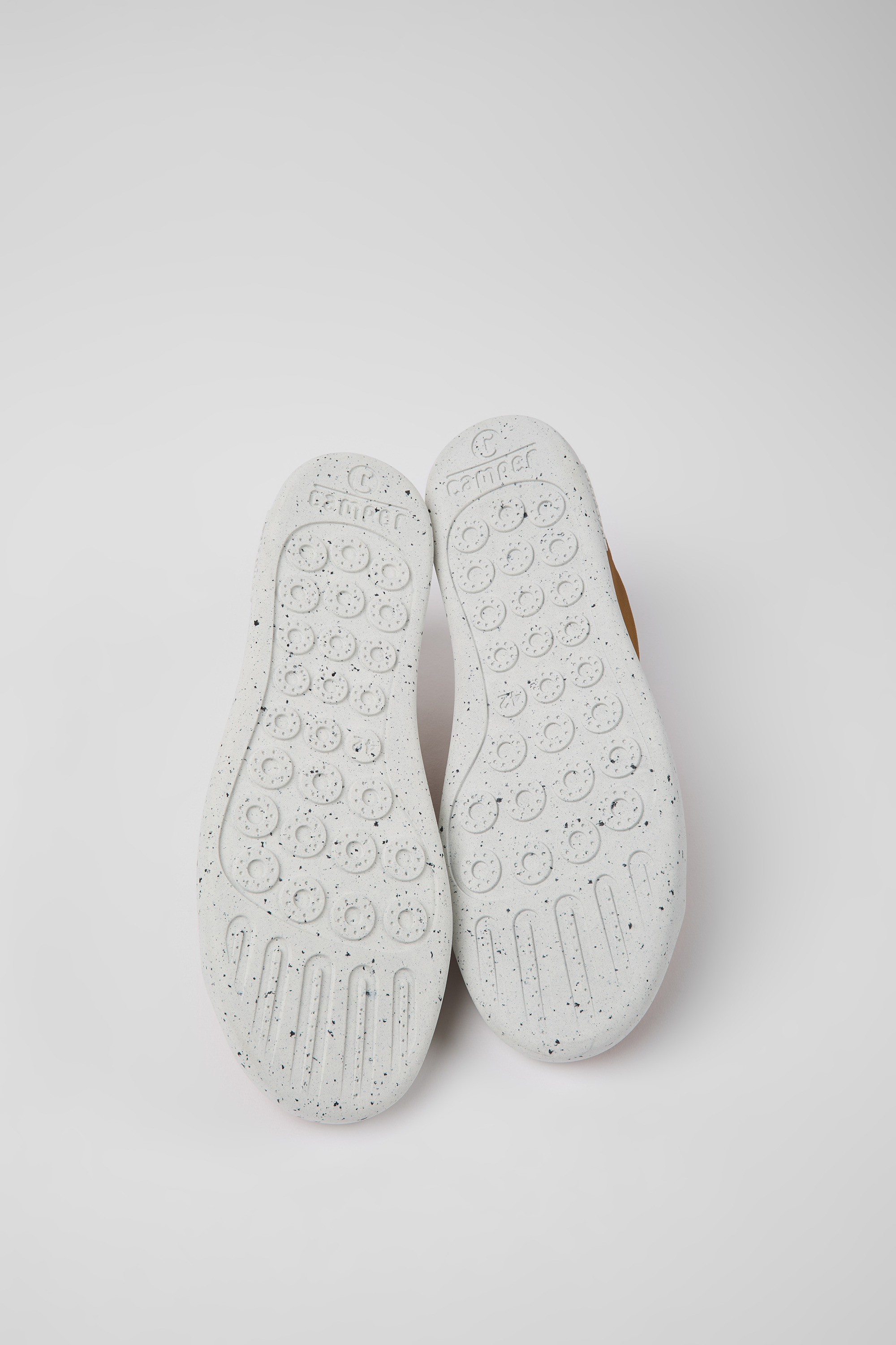 Peu Touring - Brown textile sneakers for men