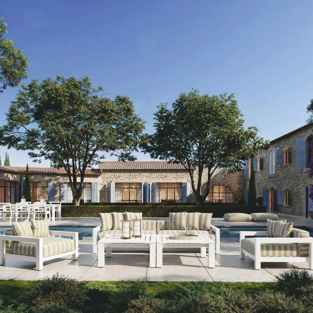 Casa Padrino l¨¢mpara de mesa LED de lujo para exterior lat¨®n antiguo / blanco ? 29 x A. 60 cm