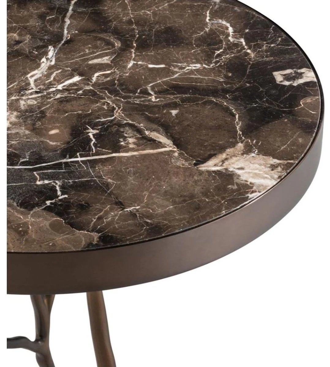 Casa Padrino mesa auxiliar diseñador de 50 x H. 58 cm - mesa de hotel de lujo