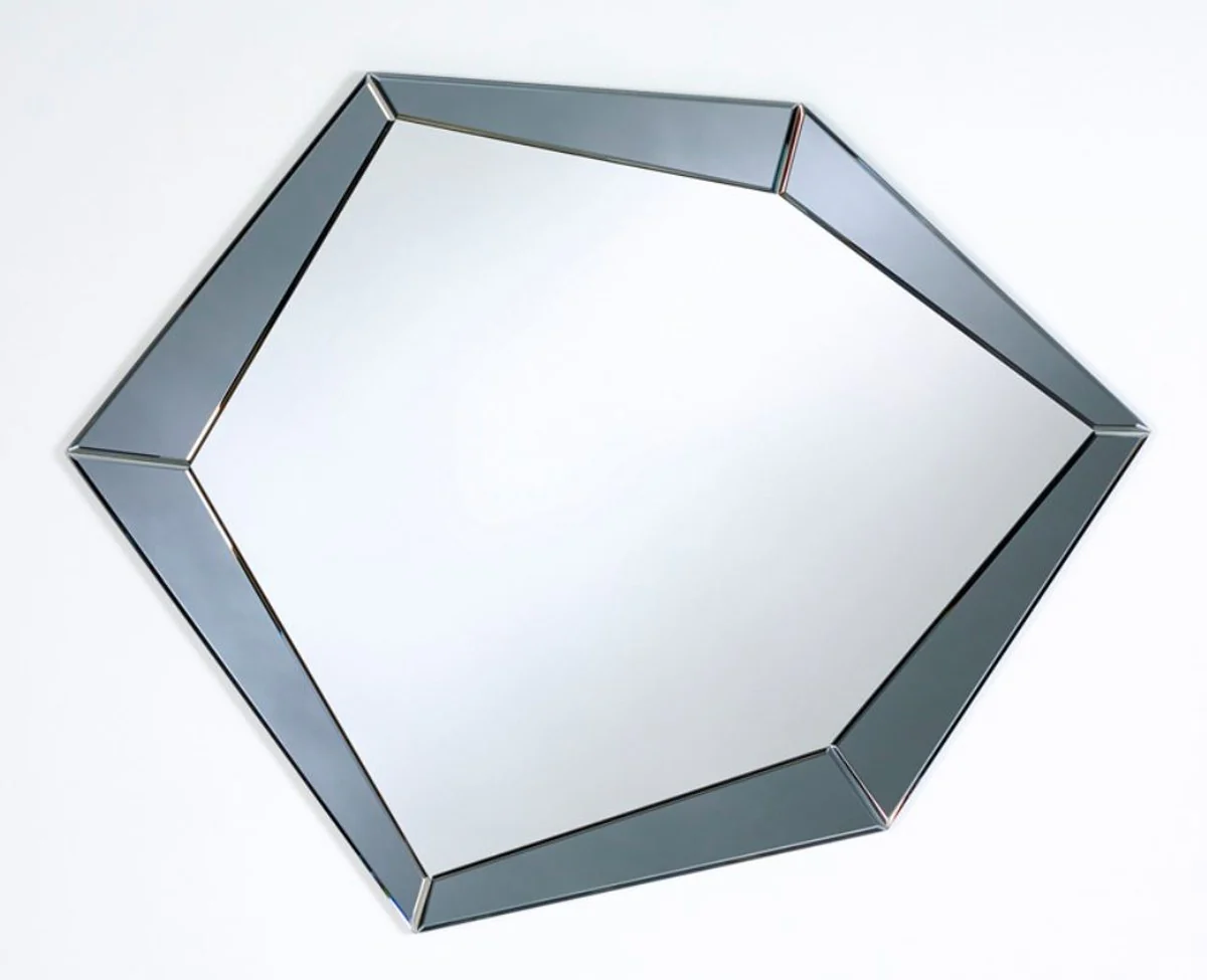 Casa Padrino espejo de lujo gris humo 90 x H. 71 cm - Muebles de Dise?o y Accesorios