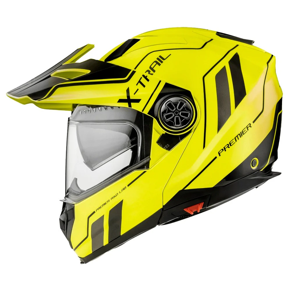 CASCO MODULAR PREMIER XTRAIL EVO XT FLUO AMARILLO / NEGRO