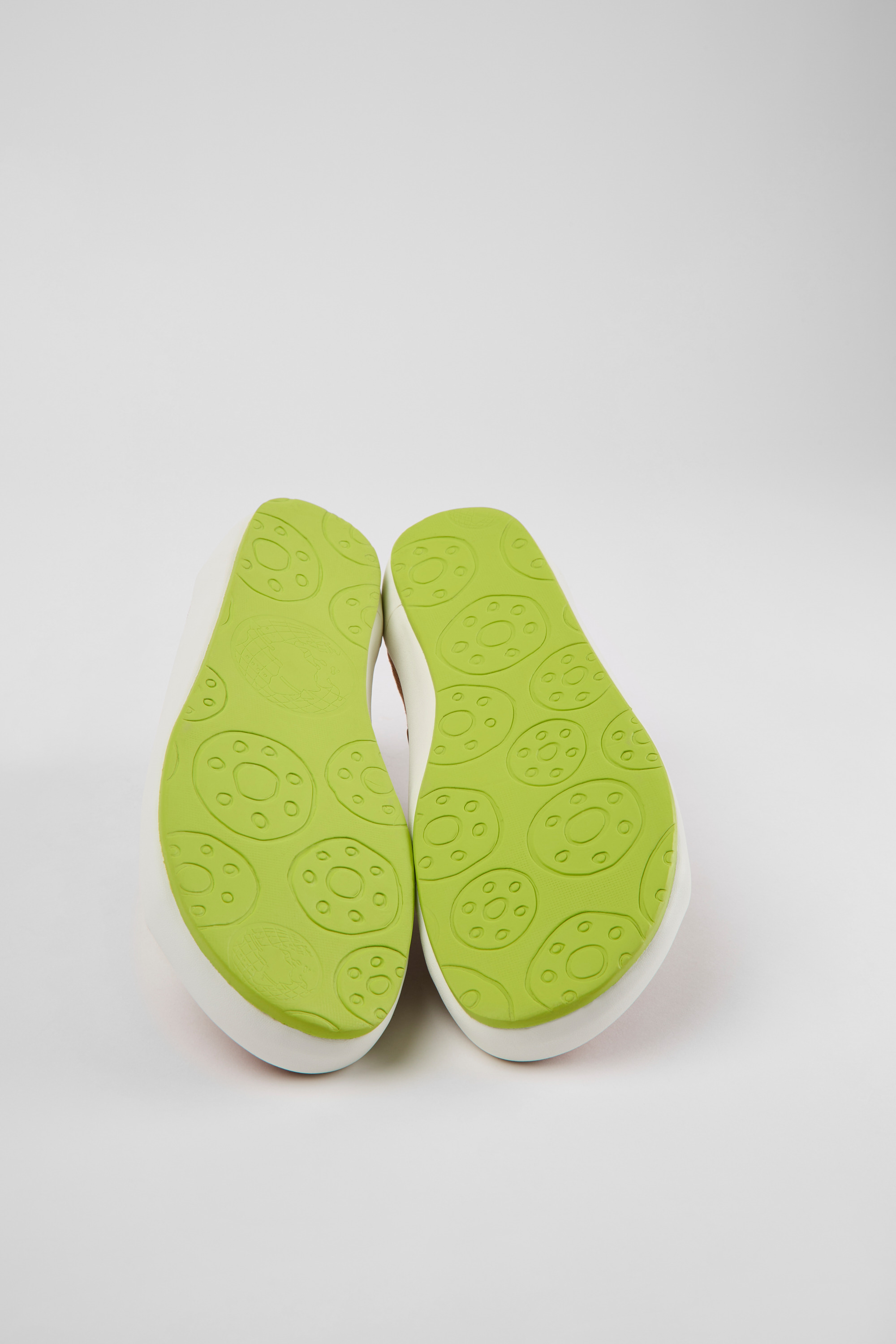 Peu Rambla - Beige textile sneakers for women