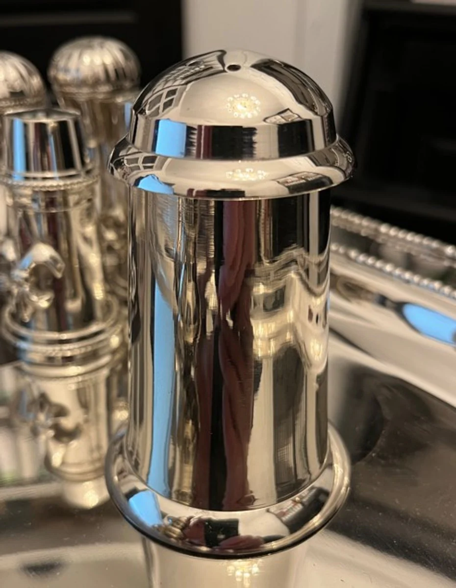 Casa Padrino Art Nouveau azucarero barroco latón niquelado St.Tropez - estilo antiguo