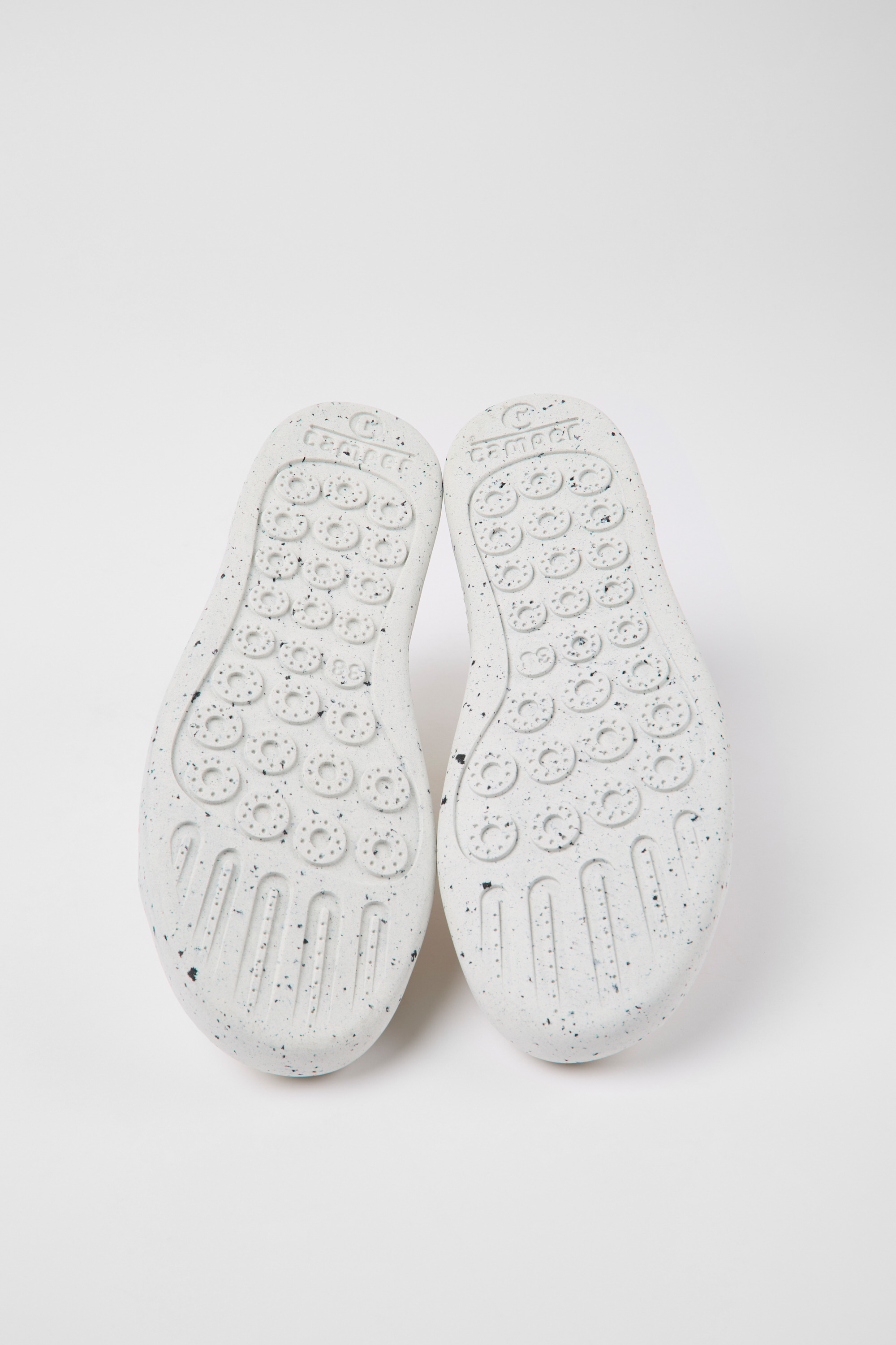 Peu Touring - White textile sneakers for women