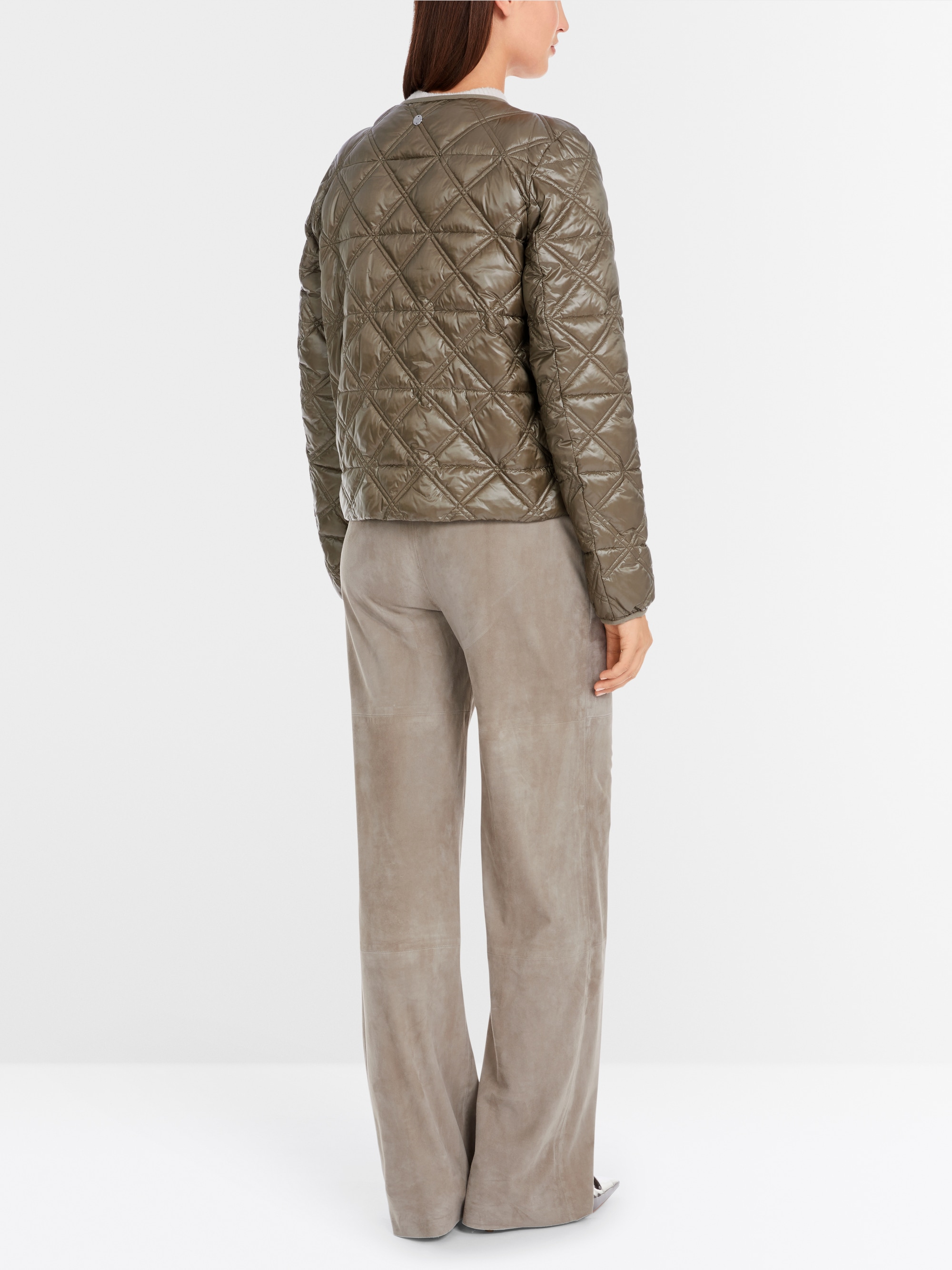 Marc-Cain Quilted diamond outdoor jacket