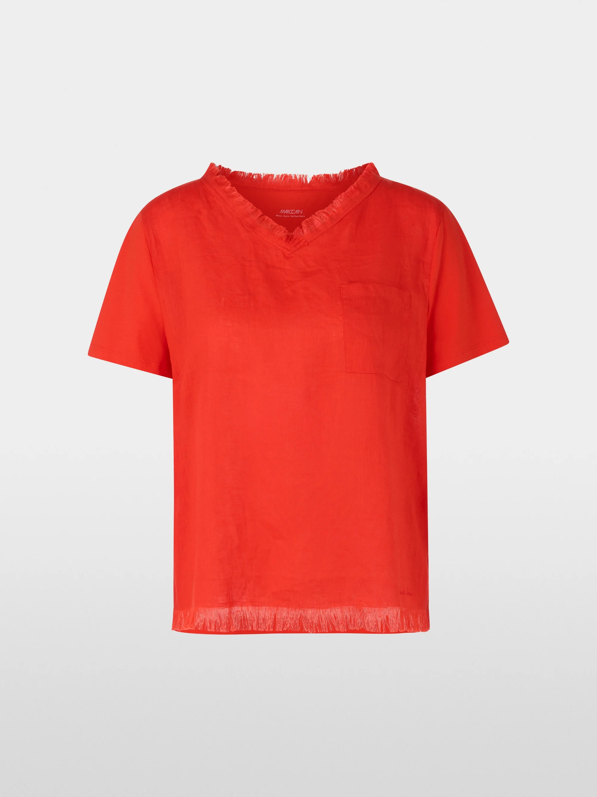 Marc-Cain Airy T-shirt with linen