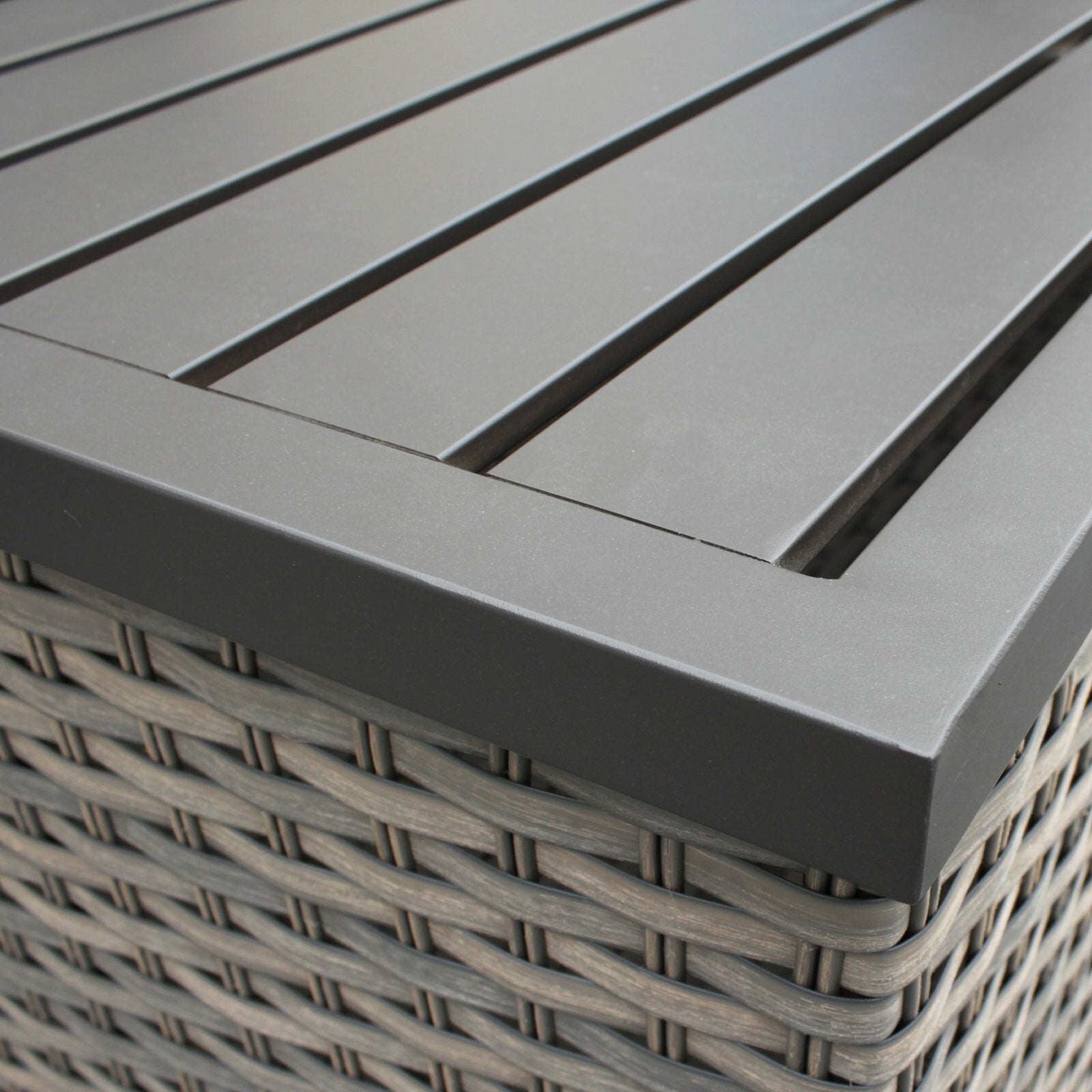 Merlyn Wicker/Rattan 7 - Person Seating Group with Cushions