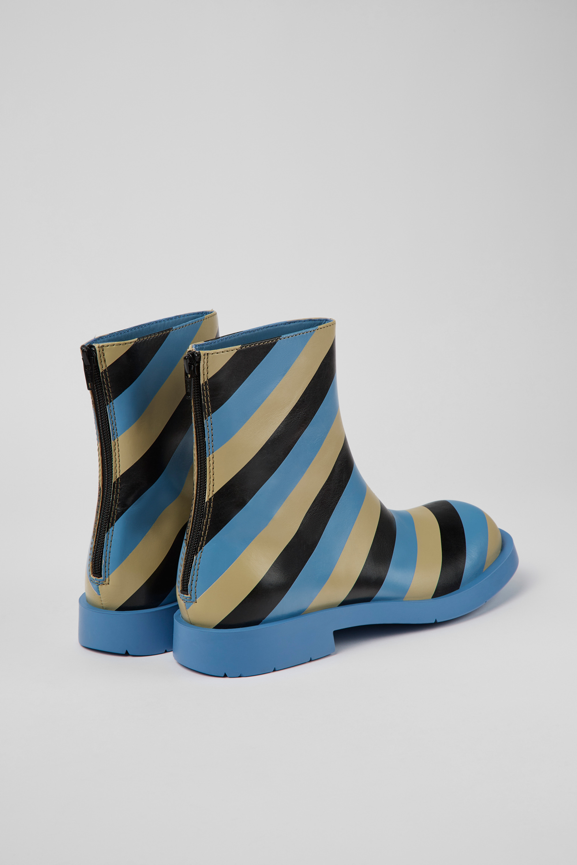 MIL 1978 - Multicolored leather ankle boots for men