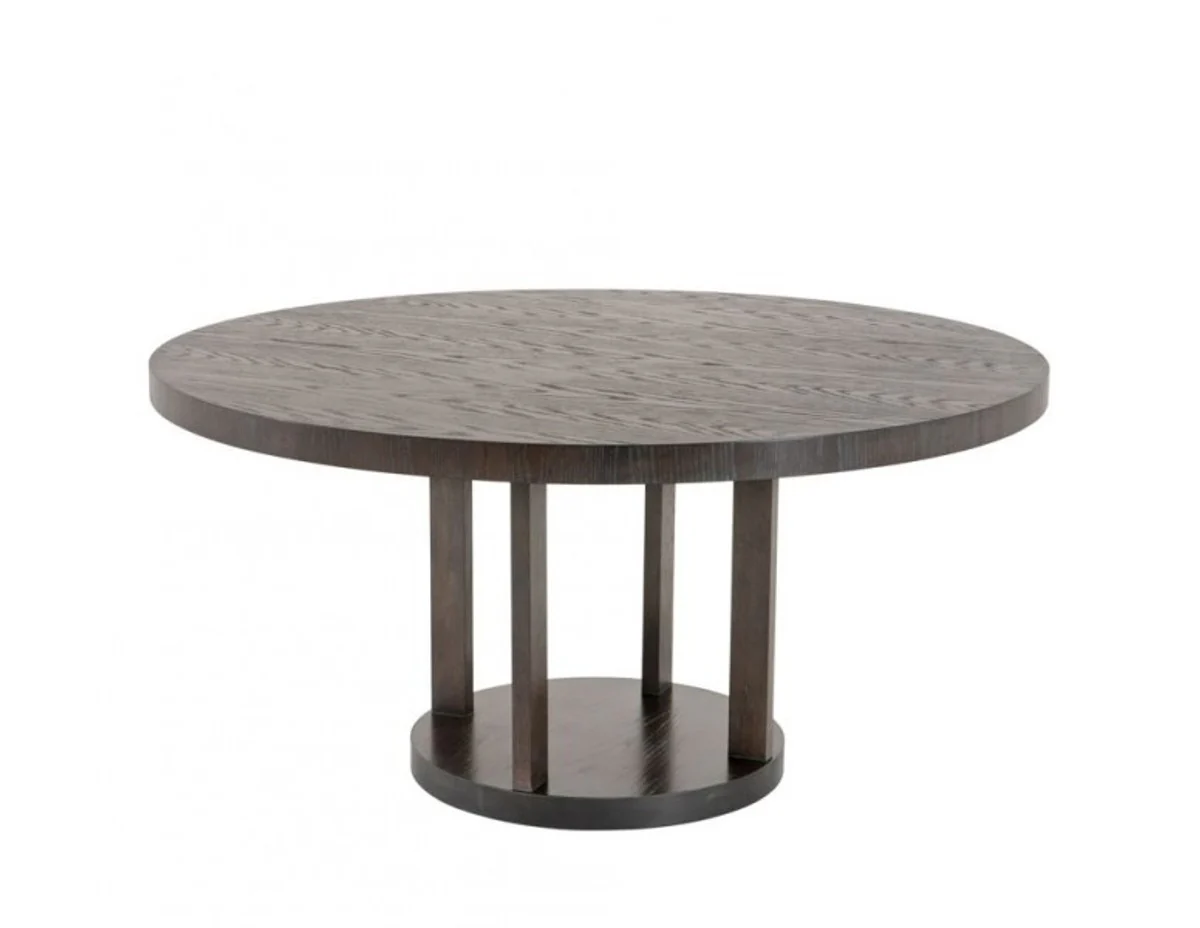 Casa Padrino designer luxury mahogany dining table 152 x H. 75 cm - Luxury Hotel Dining Table