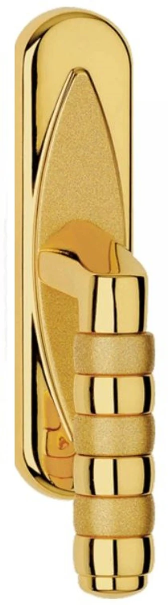 Casa Padrino conjunto de manijas de ventana de lat¨®n de lujo oro 4 x A. 18,5 cm - Calidad de Lujo - Hecho en Italia