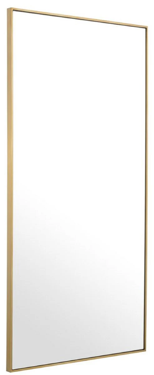 Casa Padrino espejo / espejo de pared de lujo lat¨®n 90 x H. 180 cm - Espejo de Armario - Espejo de Sal¨®n - Calidad de Lujo