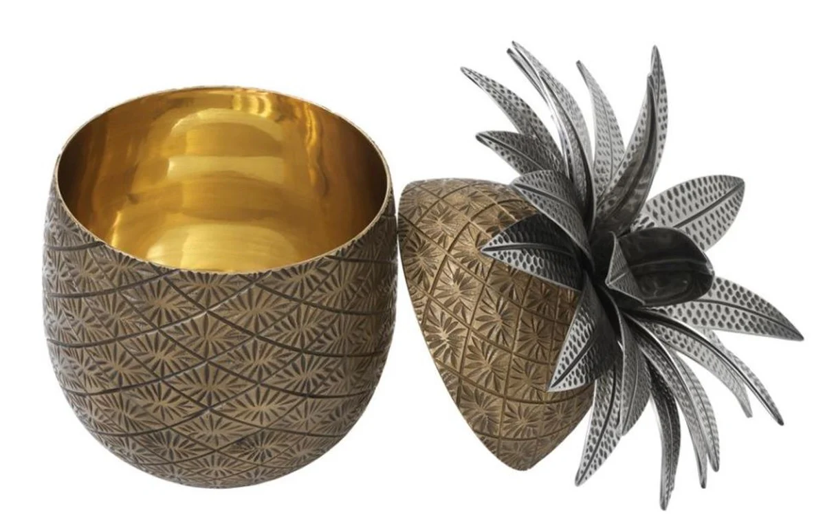 Casa Padrino decoración de lujo Piña 16 x H. 28 cm - restaurante de diseño del hotel deco