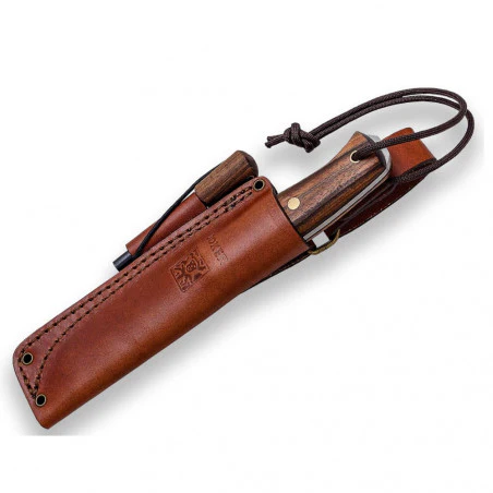 Joker BS9 Trampero Canvas Micarta - Cuchillo de supervivencia y bushcraft