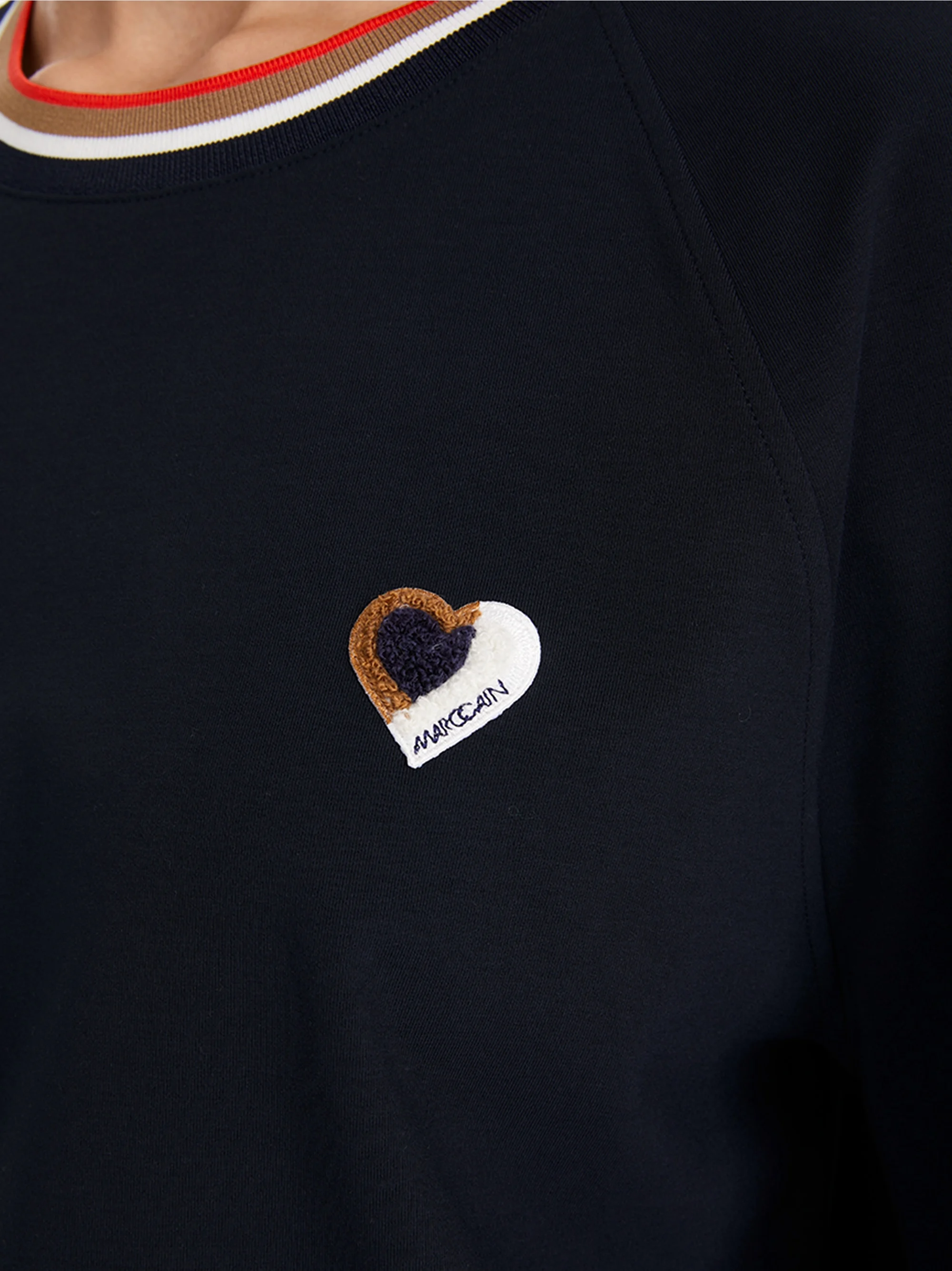 Marc-Cain Cropped short-sleeve T-shirt