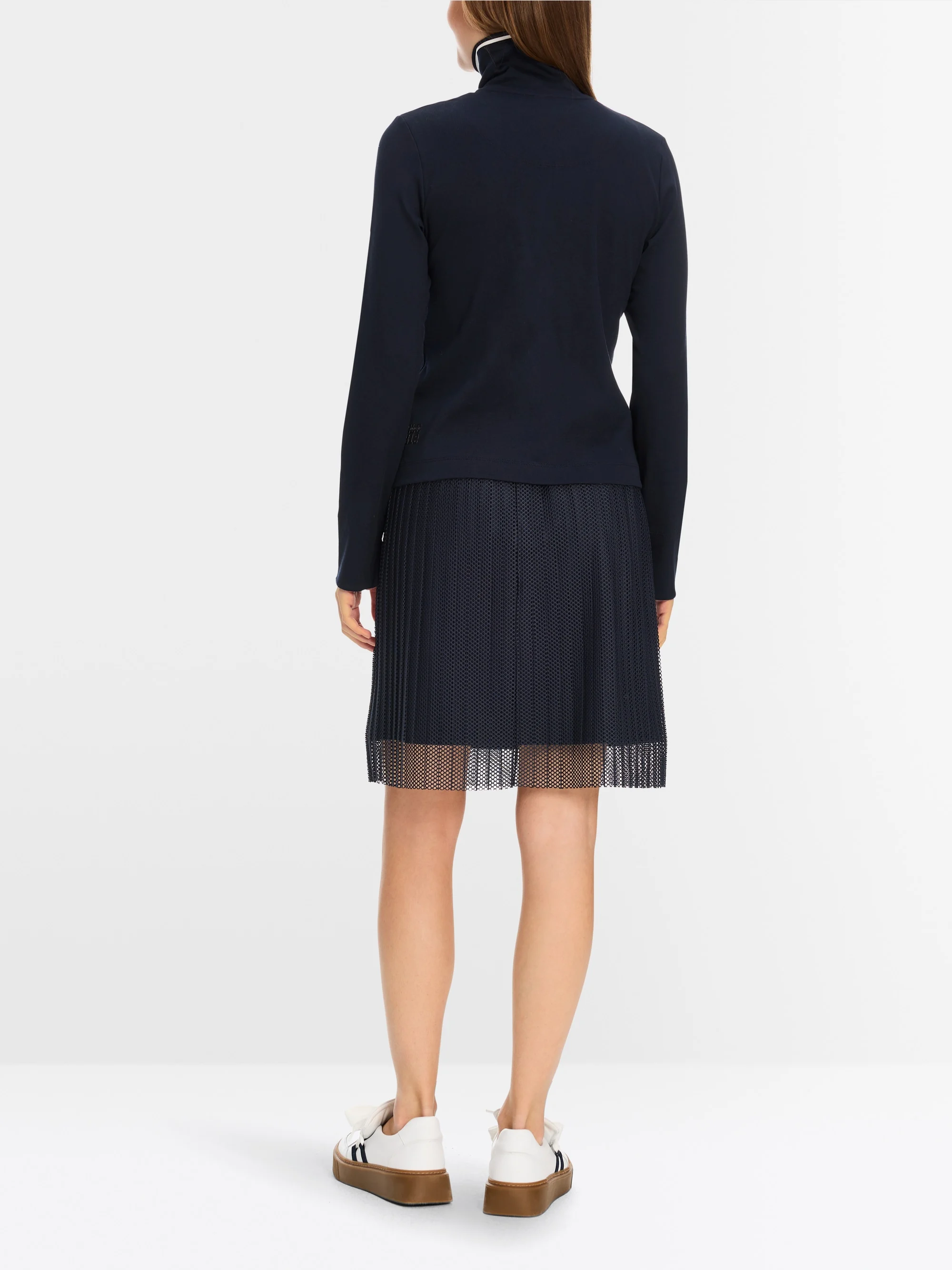 Marc-Cain Light jacket in cotton rib