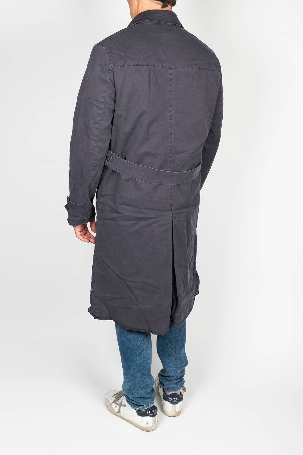 Rivera-spain Abrigo trench Keeling largo antracita