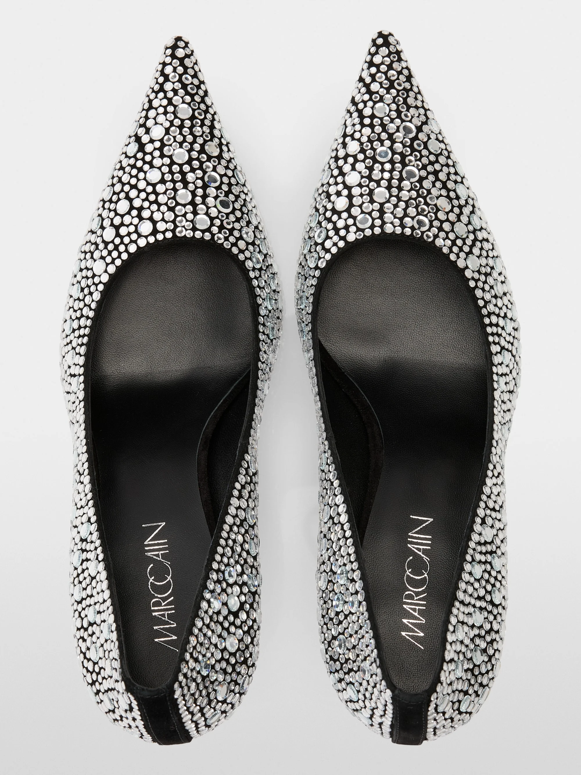 Marc-Cain Pumps with mirror crystals