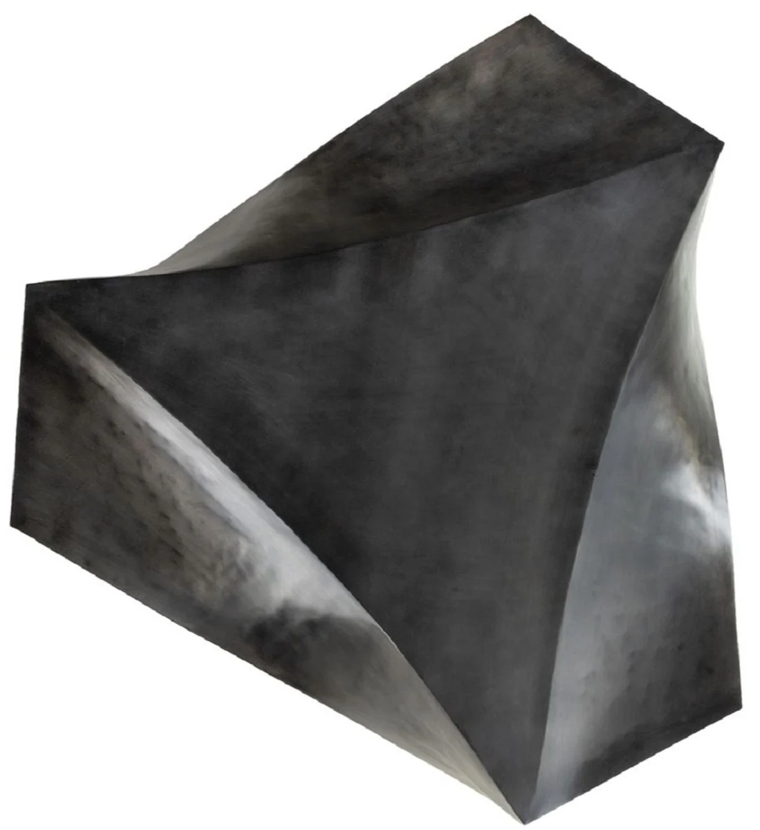 Casa Padrino mesa de centro de acero de dise?o gris oscuro 107 x 120 x A. 41 cm - Mesa de sal¨®n - Muebles de sal¨®n de dise?o