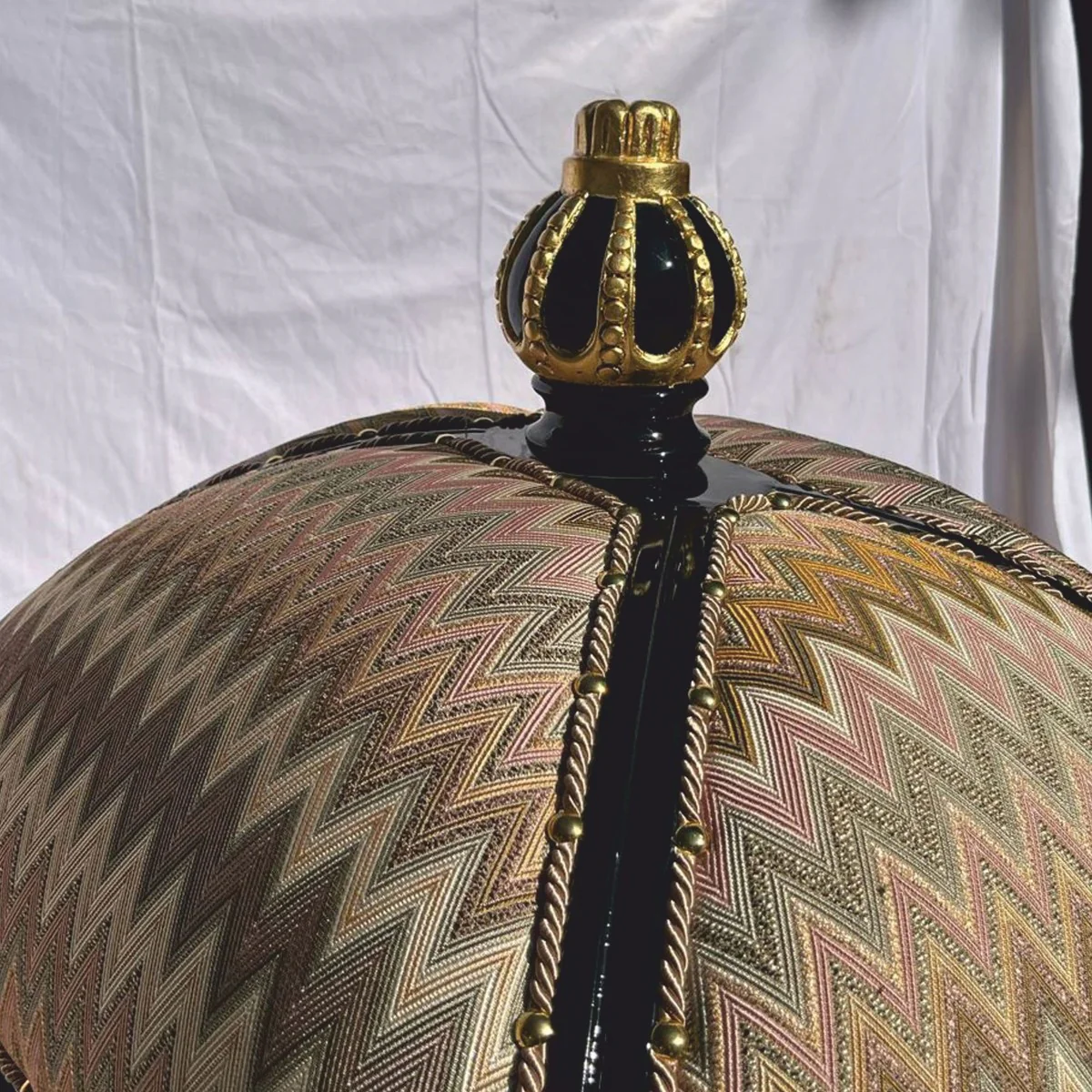 Pomp??s de Casa Padrino casa para gatos barroco marr¨®n / negro / oro - dise?ada por Harald Gl??ckler