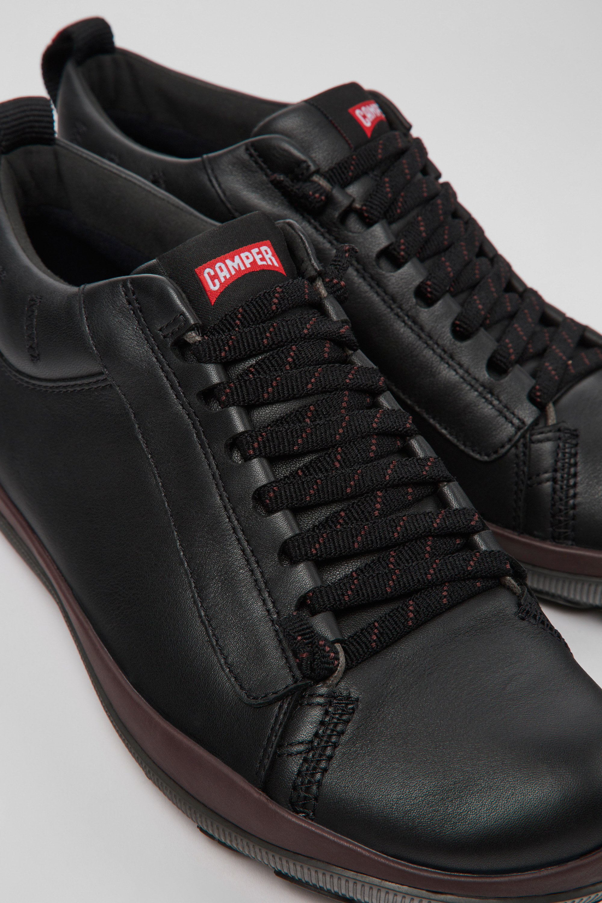 Peu Pista GORE-TEX GORE-TEX - Black leather shoes for men