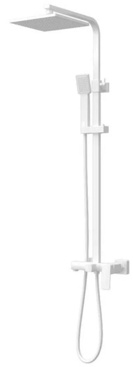 Casa Padrino conjunto de ducha de lujo blanco A. 110 cm - Accesorios de baño