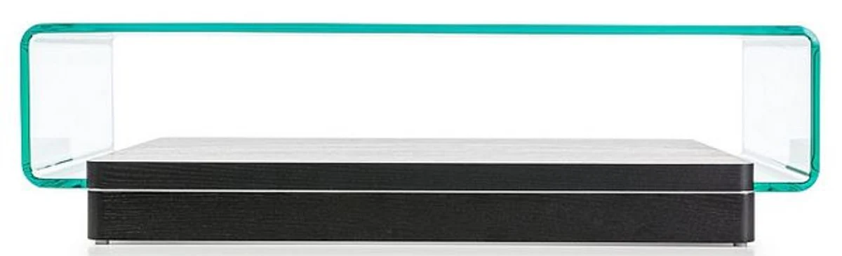 Casa Padrino mesa de centro de dise?o negro 120 x 70 x A. 33 cm - Mesa de sal¨®n moderna - Colecci¨®n de Lujo