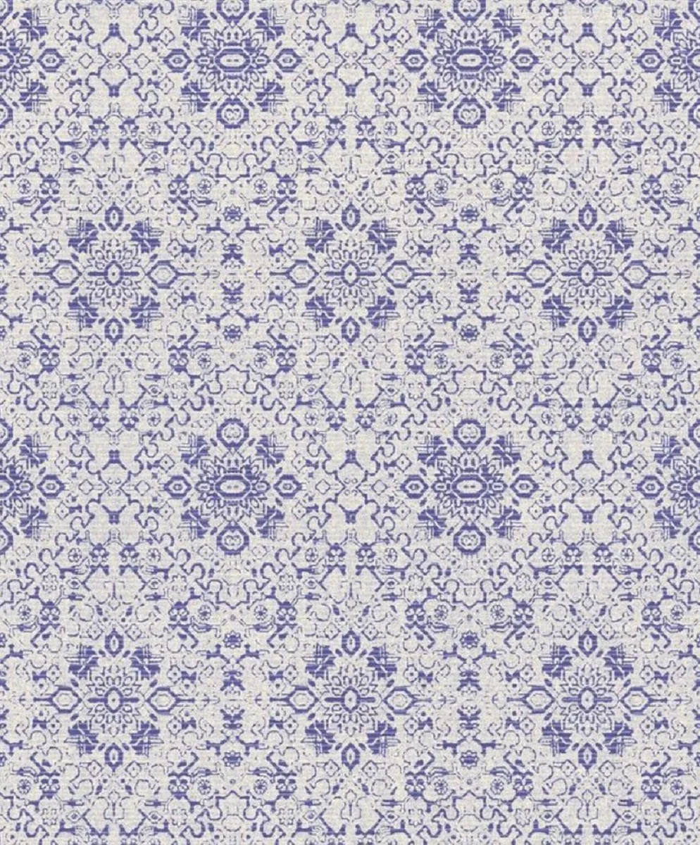 Casa Padrino papel pintado barroco gris / púrpura 10,05 x 0,53 m - Papel Pintado Textil en Estilo Barroco