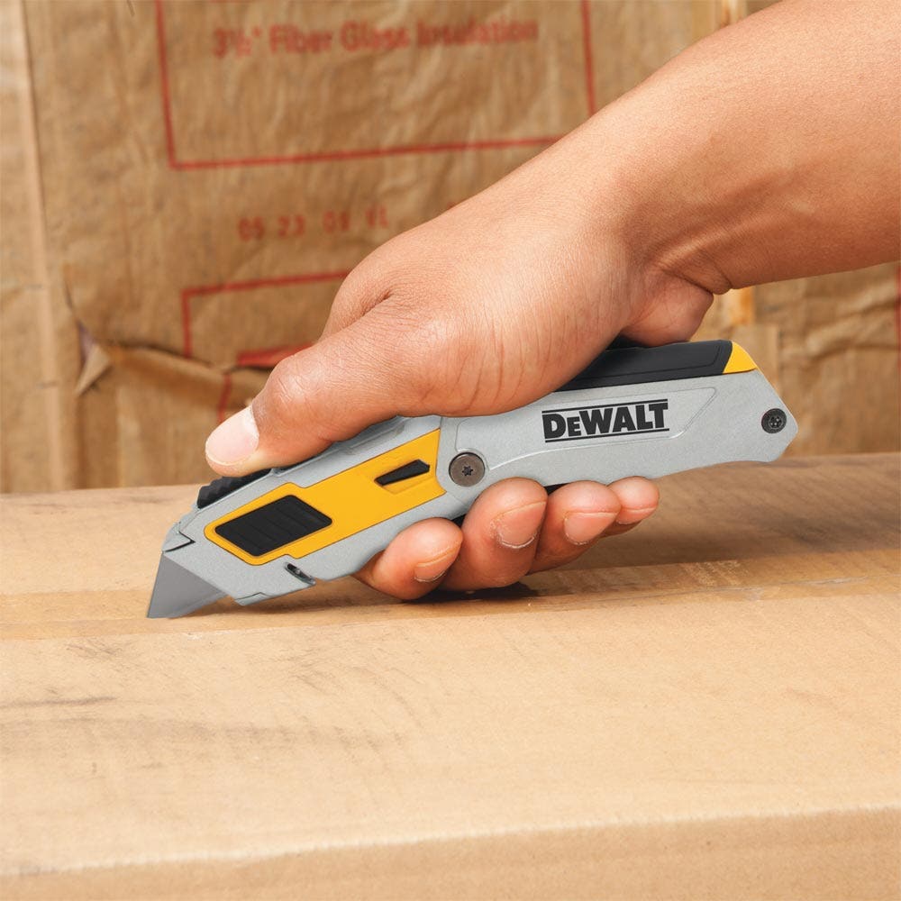 DEWALT Premium Folding Retractable Utility Knife DWHT10296