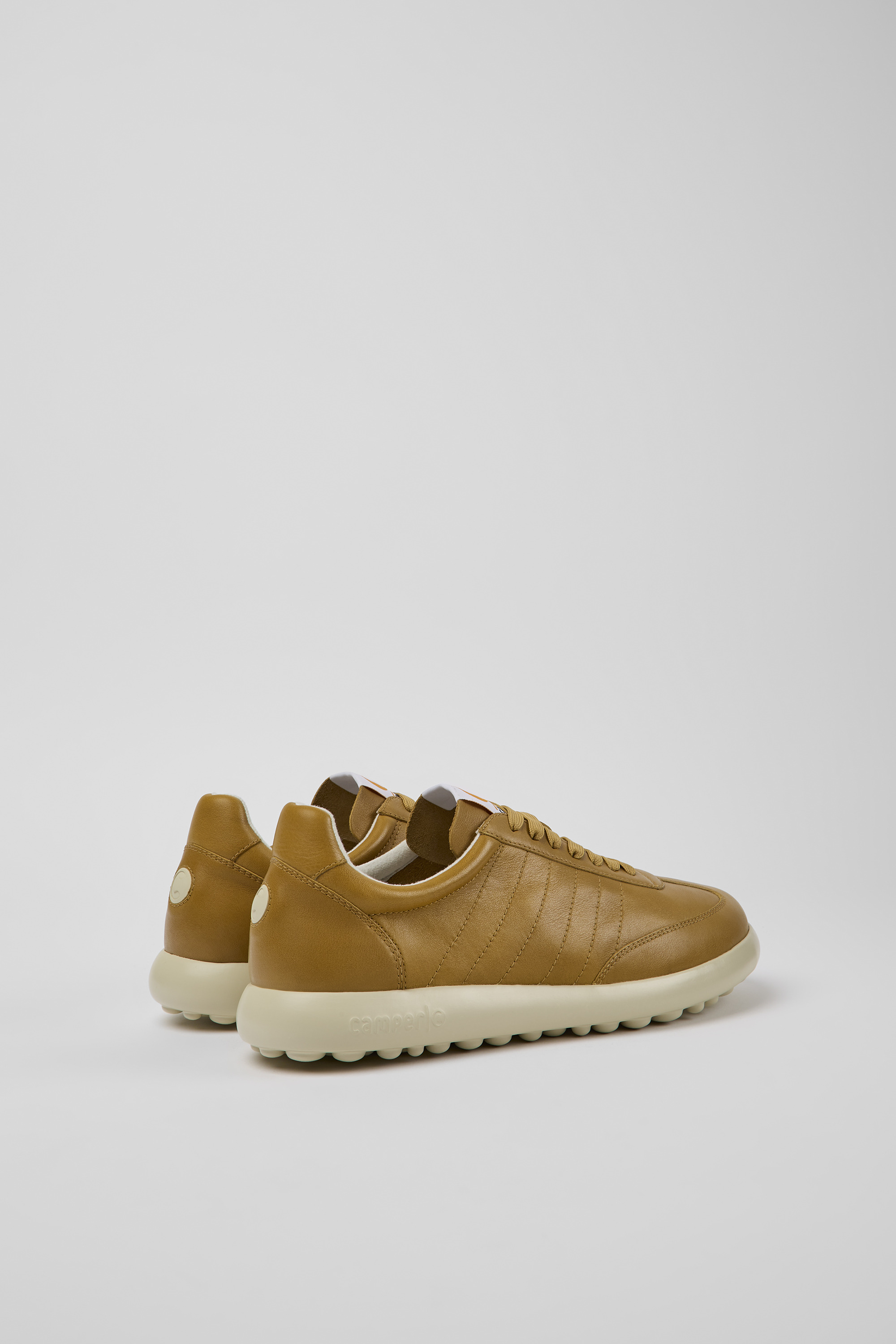 Pelotas XLite - Brown and beige leather sneakers for men