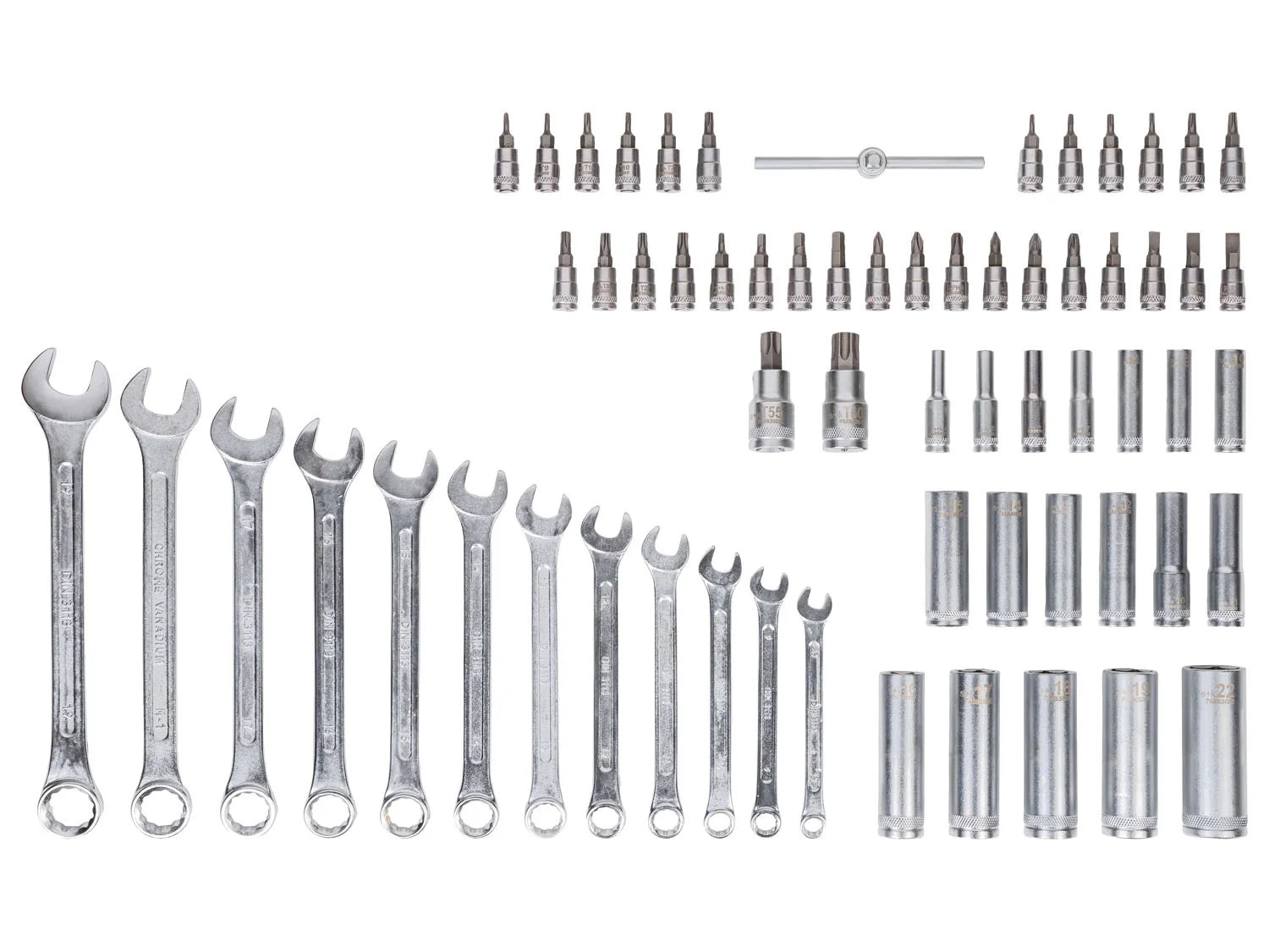 PARKSIDE socket wrench set, 216 pieces
