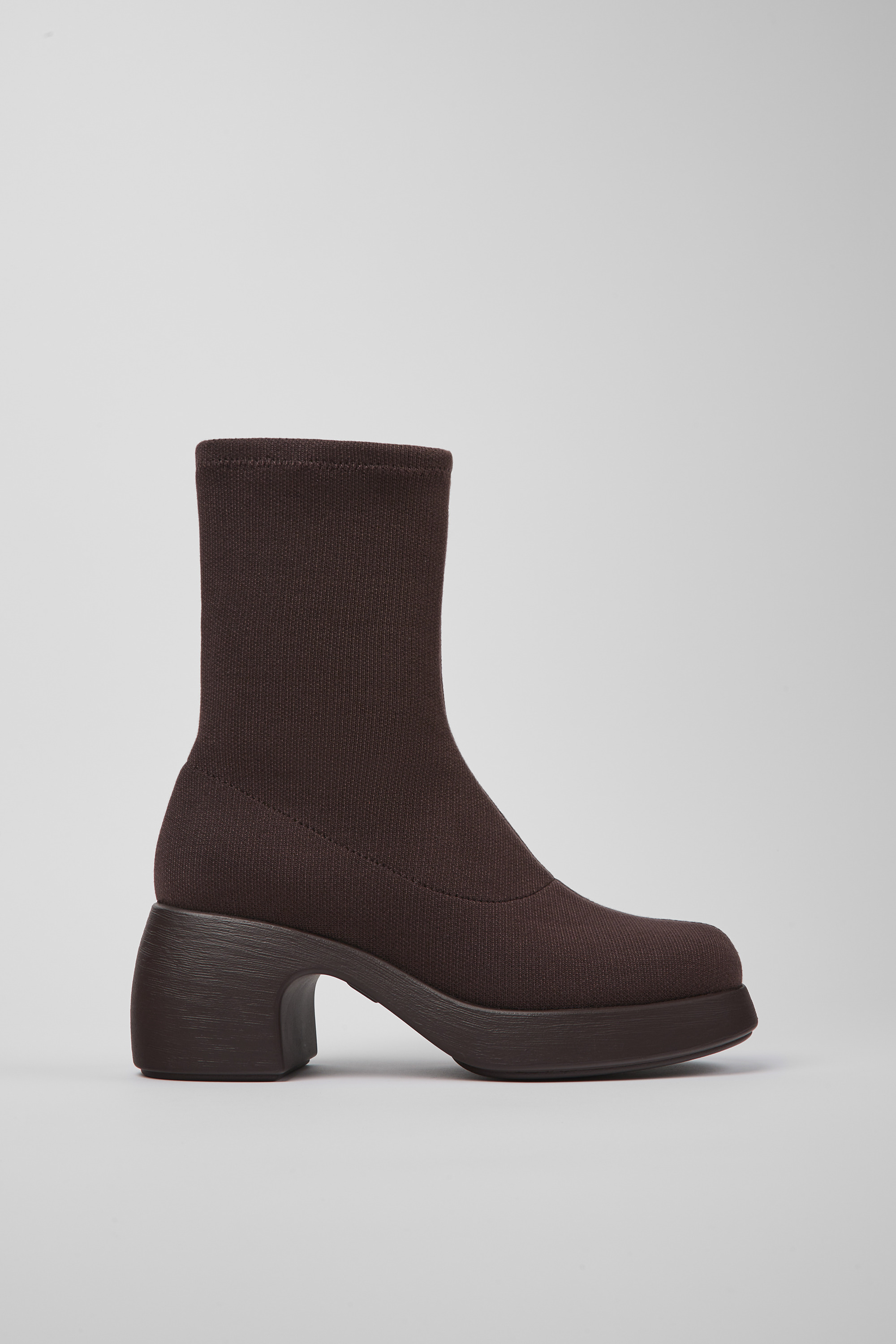 Thelma - Burgundy TENCEL Lyocell boots for women