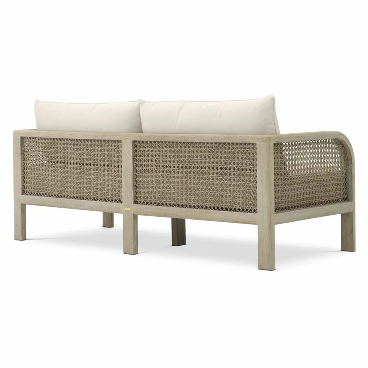 Casa Padrino sof¨¢ de jard¨ªn de lujo de teca arena / beige 194 cm - Muebles de jard¨ªn