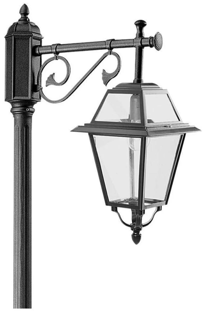 Casa Padrino Art Nouveau Lámpara de Pie para Exteriores / para Jardín 28 x 50 x H. 240 cm - Varios Colores - Iluminación para Jardín