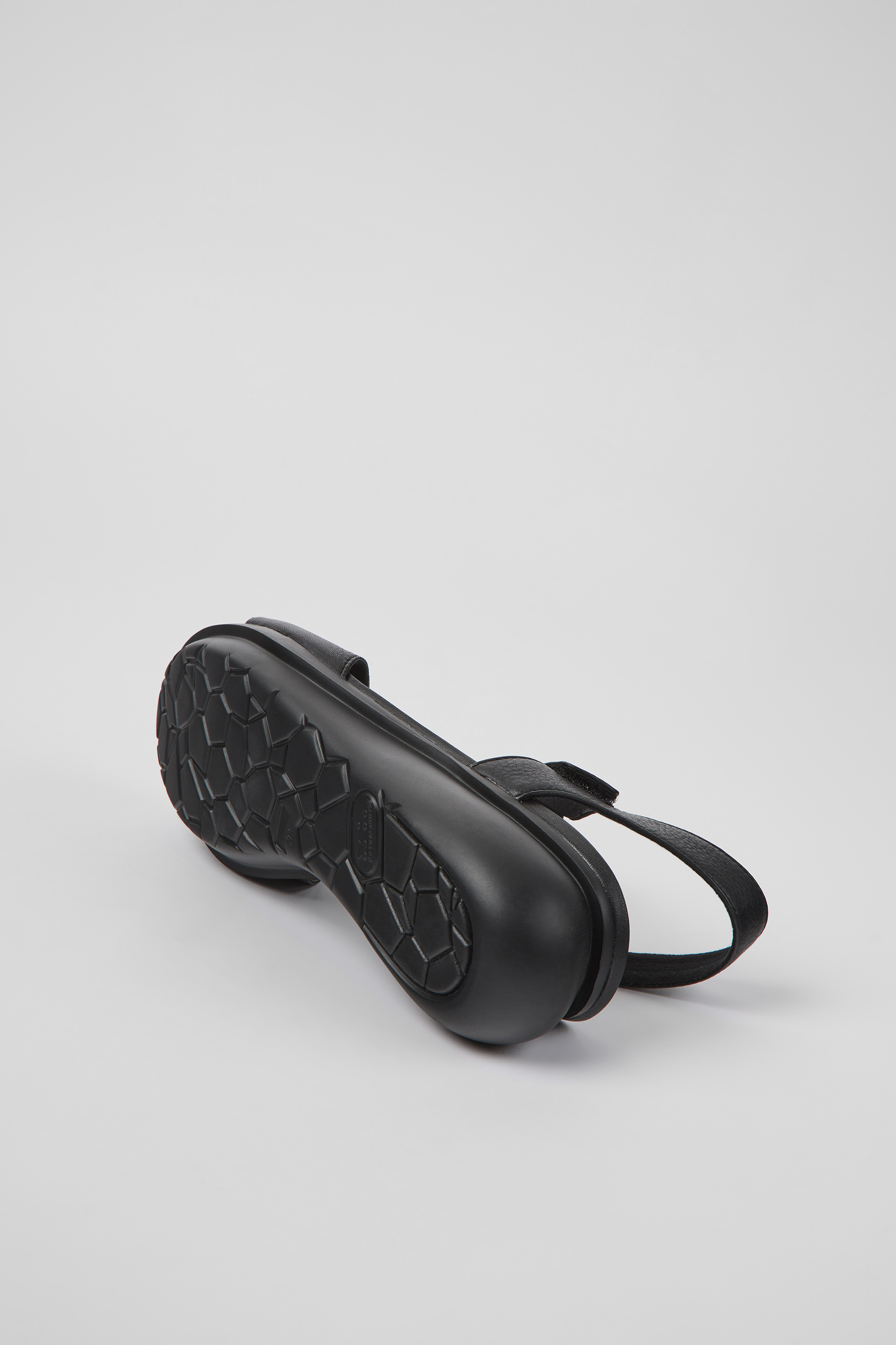 Balloon - Black women's T-strap sandal