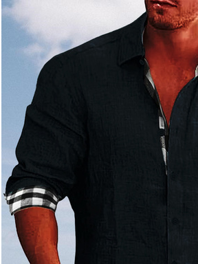 Hardaddy® Cotton Plaid Patchwork Casual Shirt