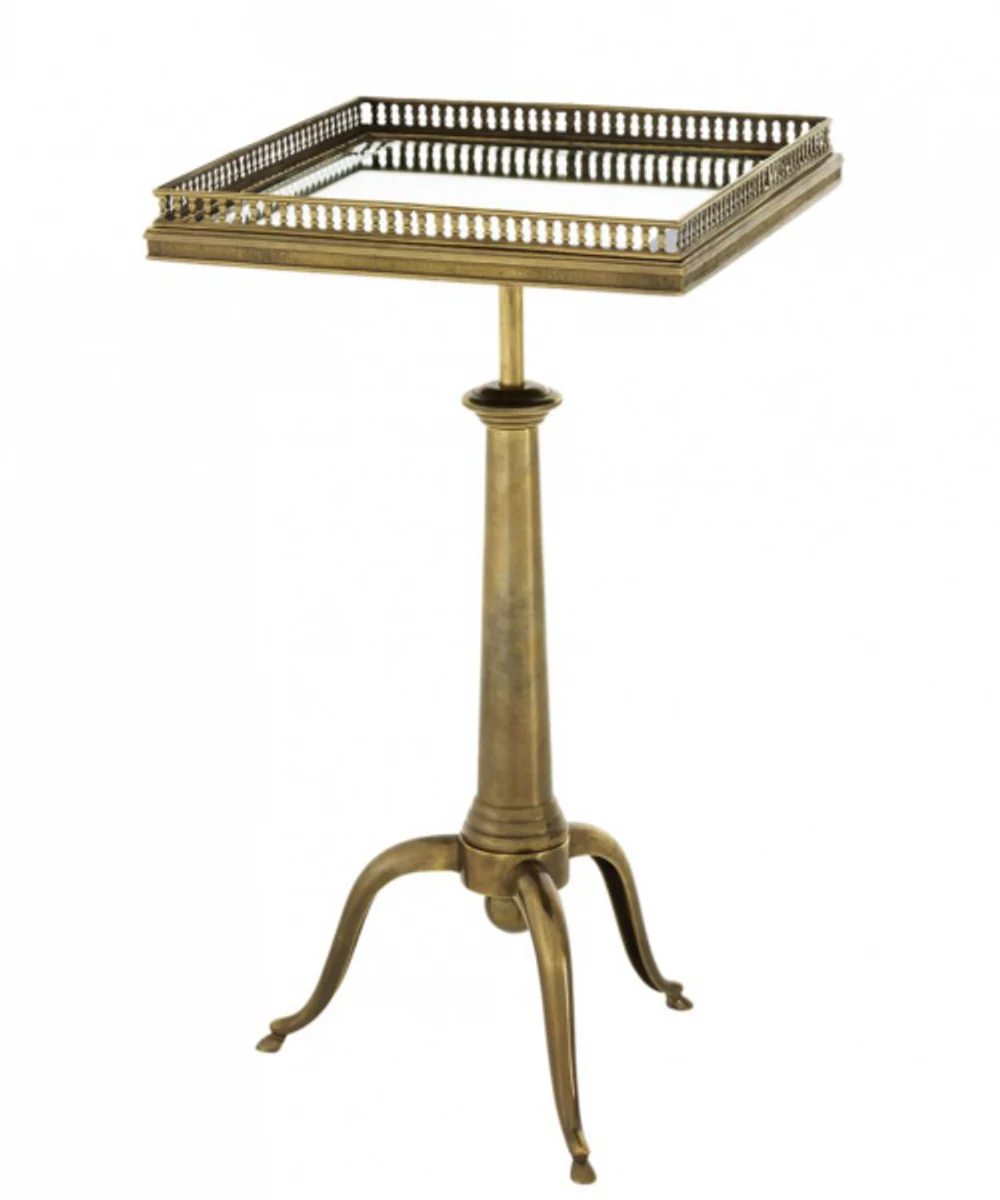 Casa Padrino luxury art deco designer brass side table - Hotel Table Furniture