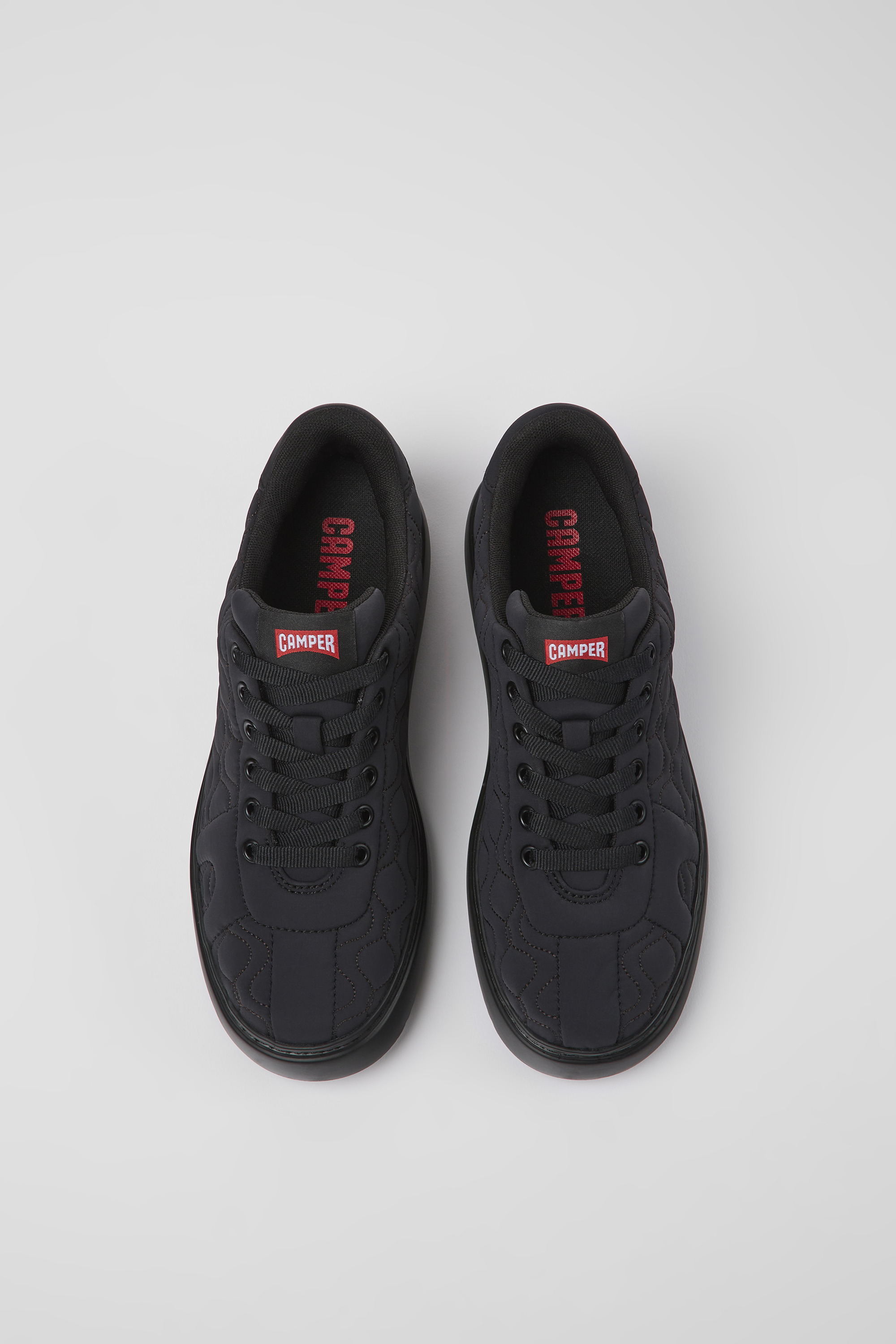 Runner K21 - Black textile sneakers for women