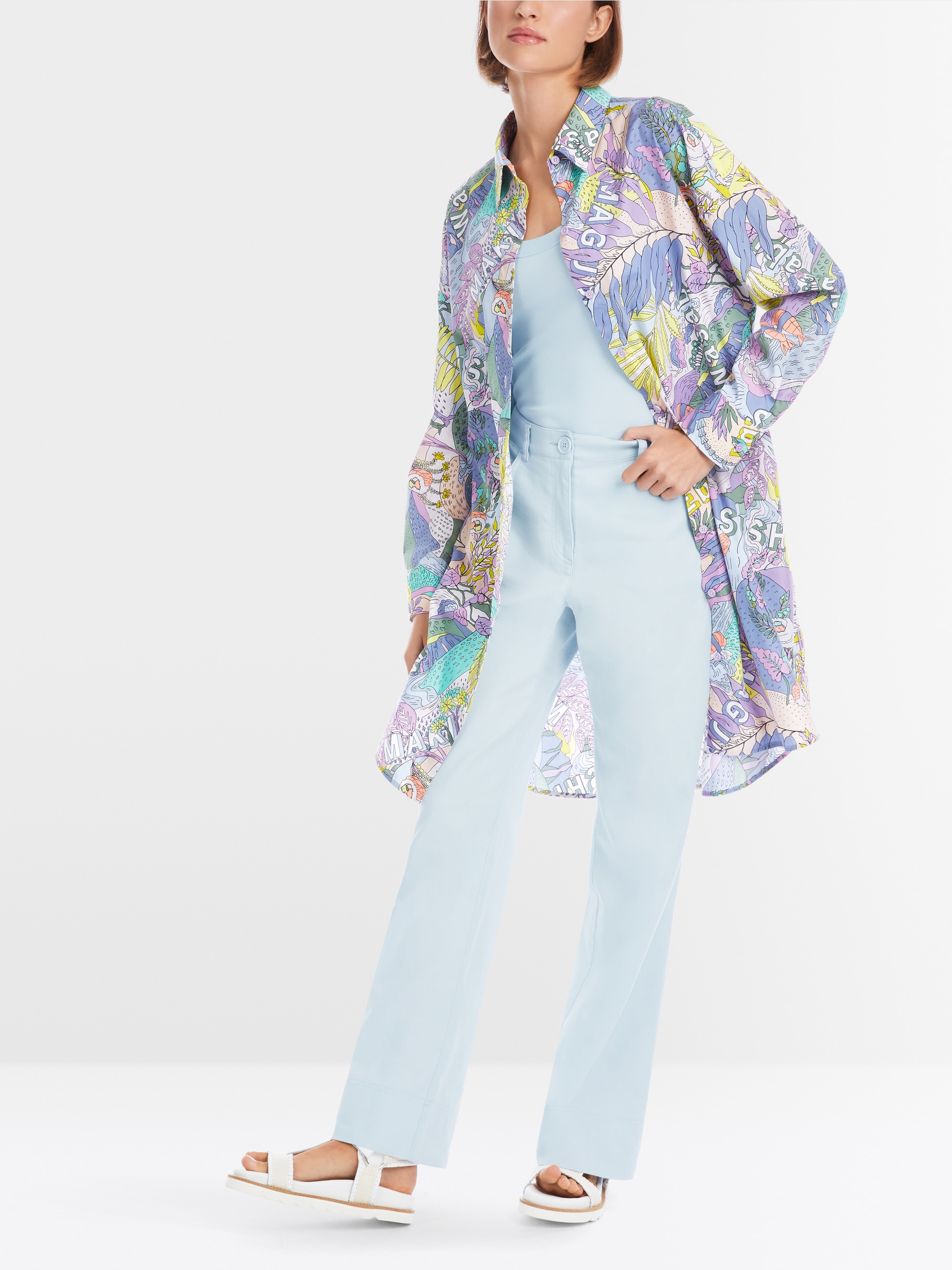 Marc-Cain Rethink Together printed dress