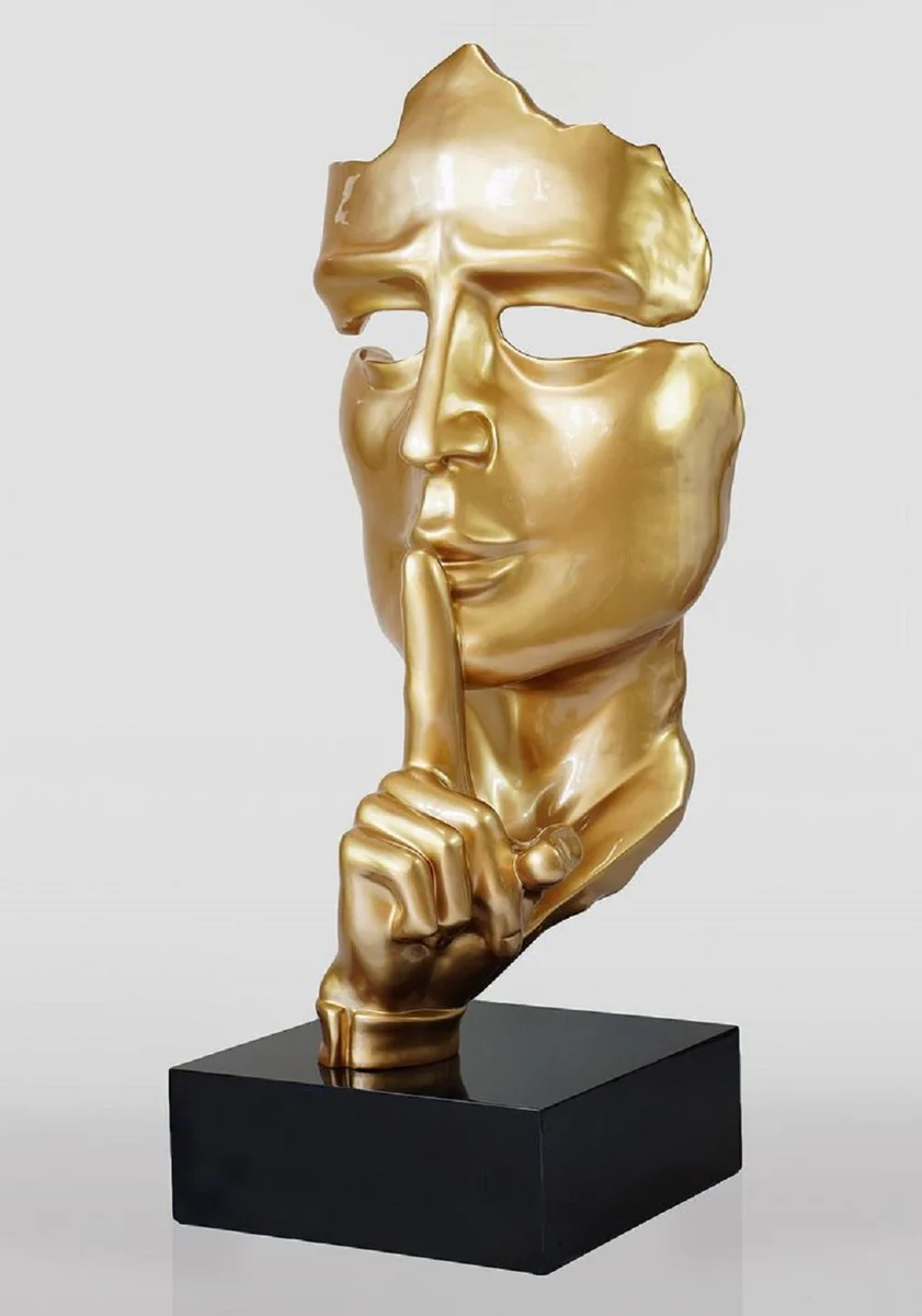 Casa Padrino escultura decorativa XXL oro / negro A. 190 cm