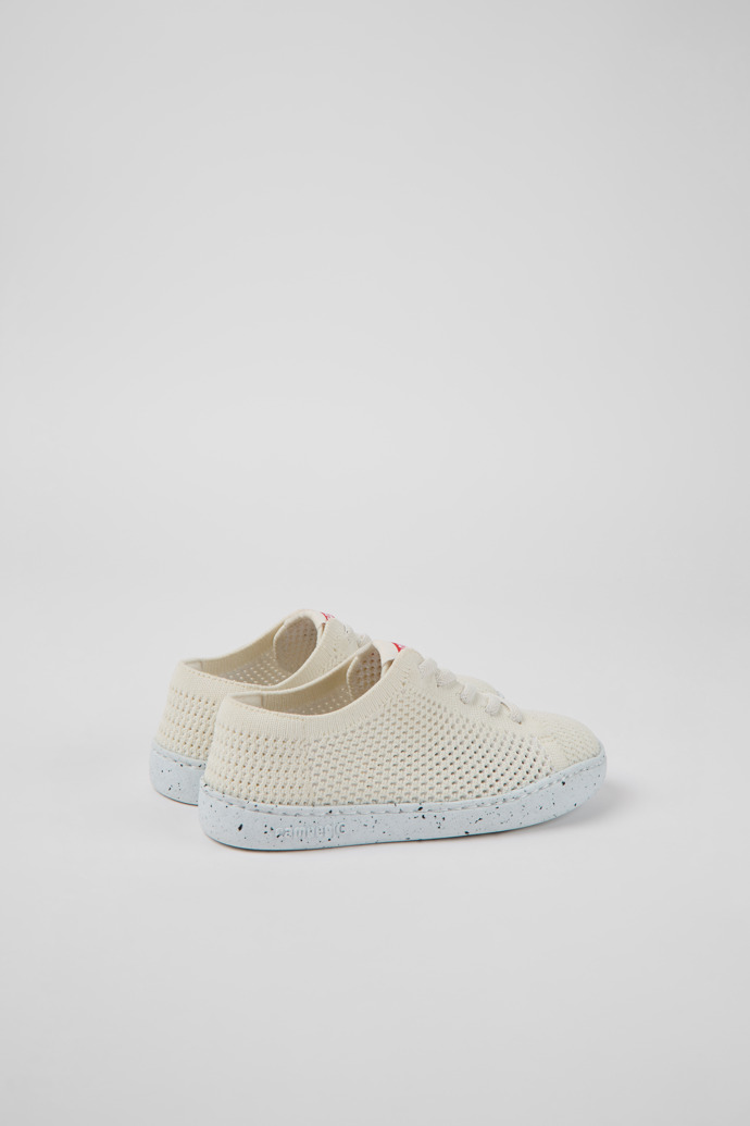 Peu Touring White textile shoes for kids