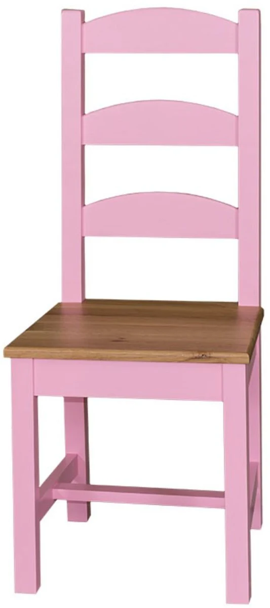 Casa Padrino silla de comedor estilo rural 48 x 41 x H. 93 cm - Colores Surtidos - Muebles de Comedor