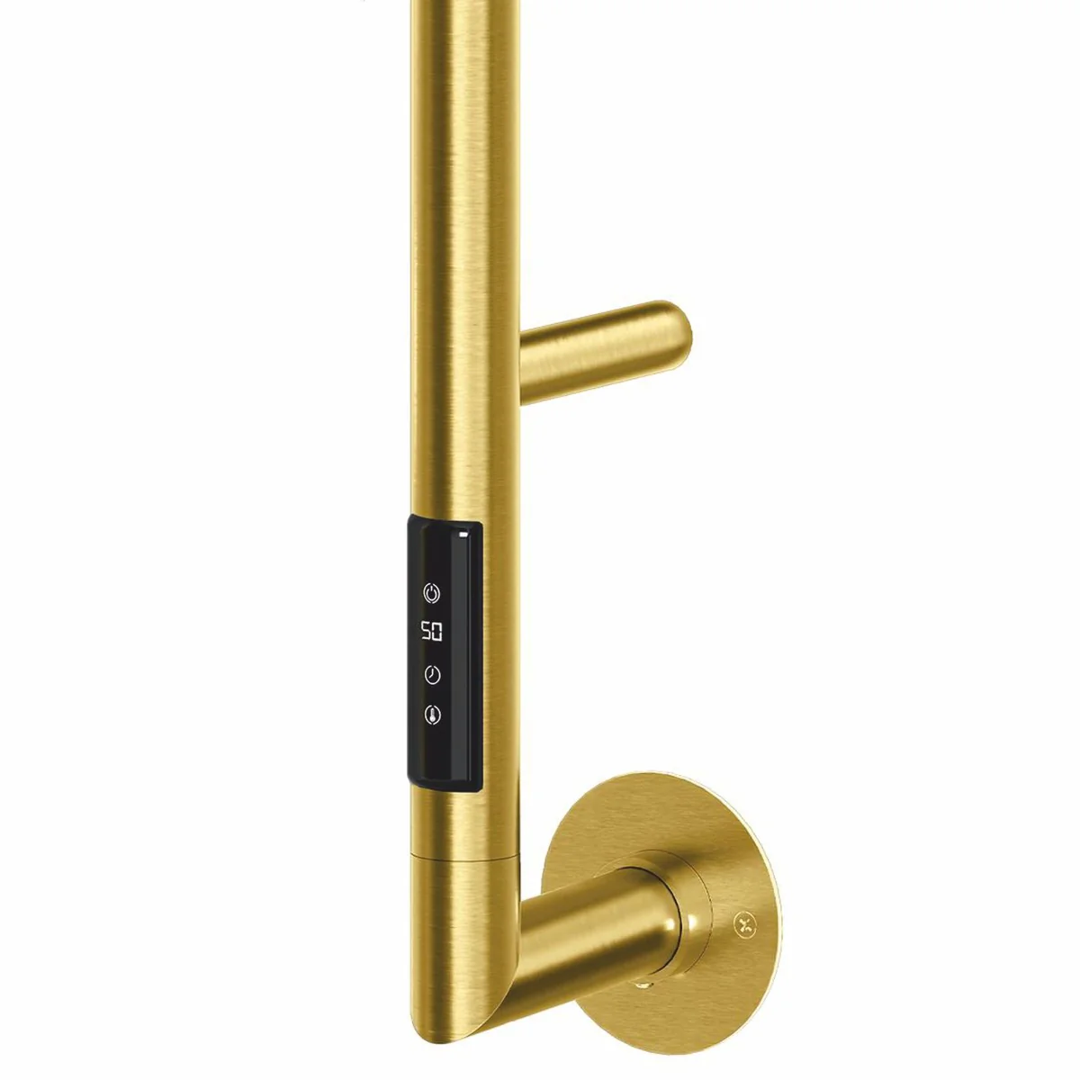 Casa Padrino Calentador de Toallas de Baño de Lujo Latón A. 170 cm - Radiador de baño eléctrico vertical